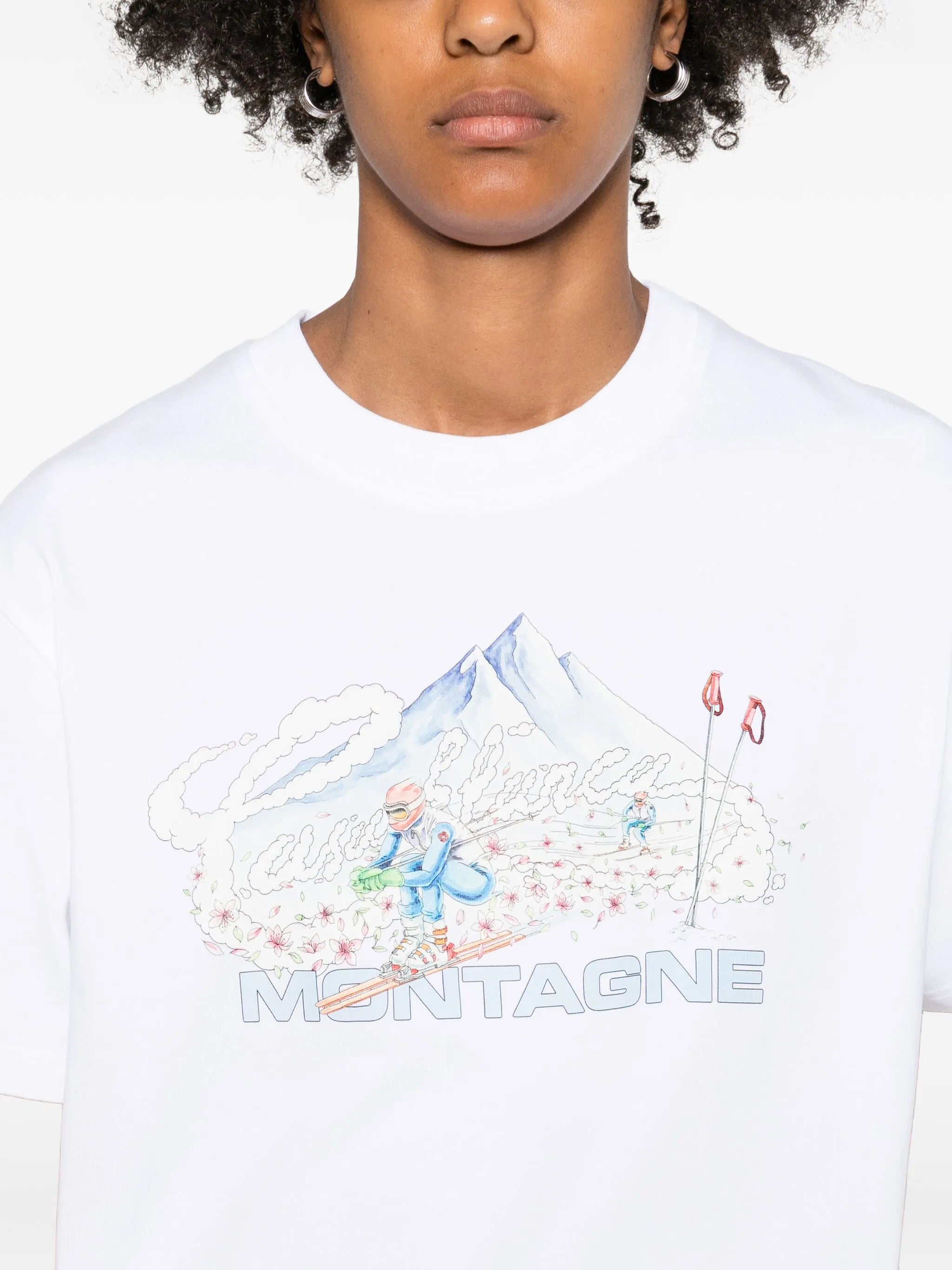 graphic-print T-shirt