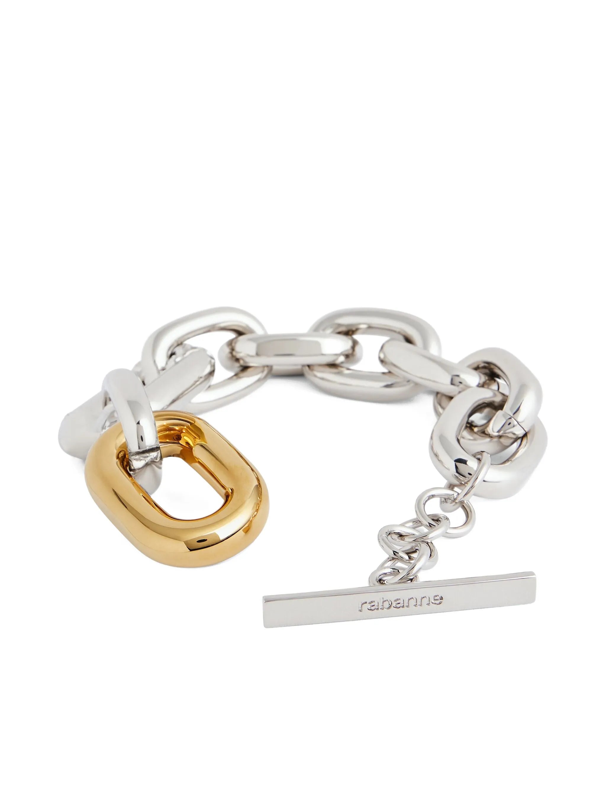 chain-link oval-link bracelet