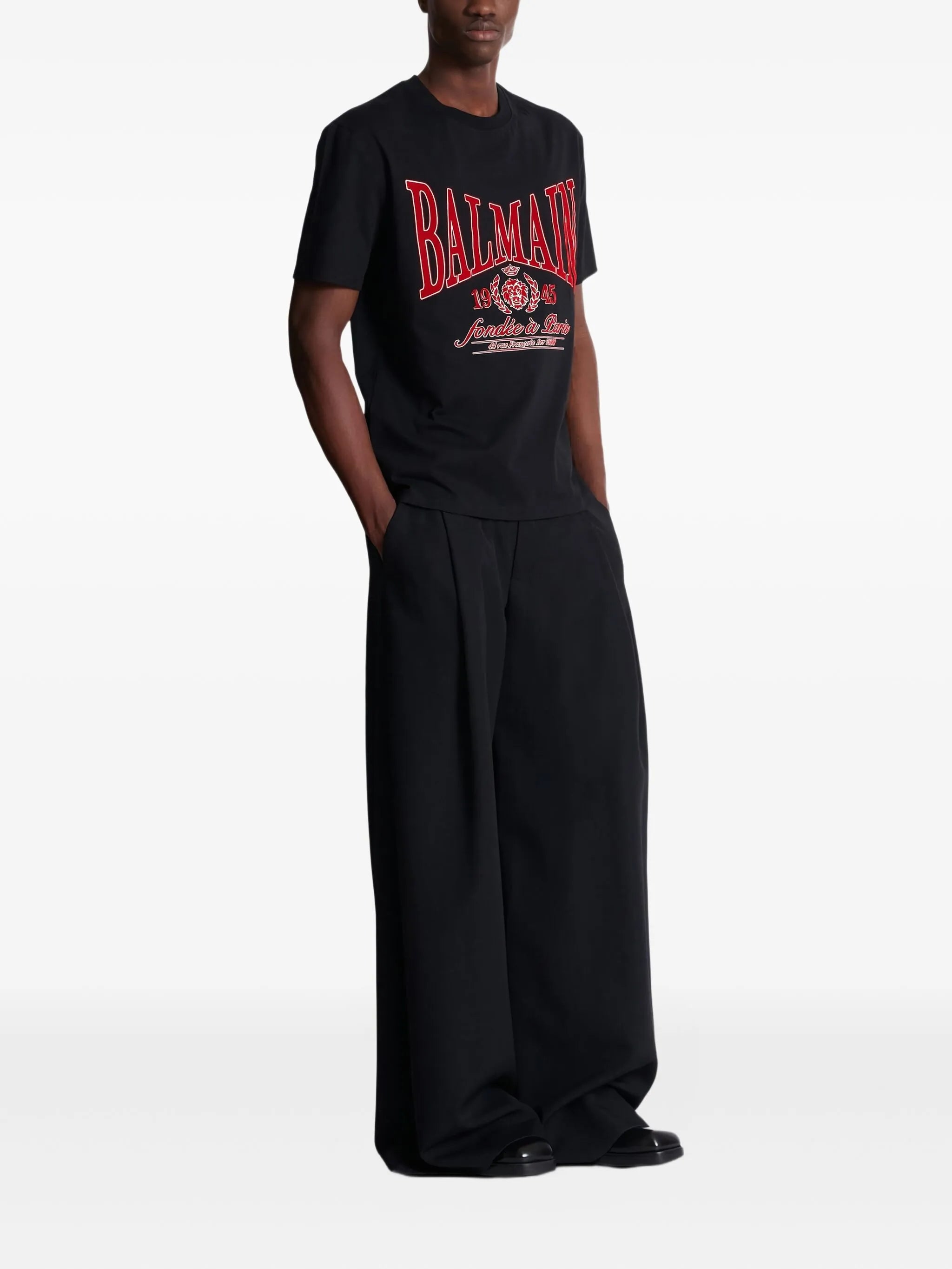 logo-print T-shirt