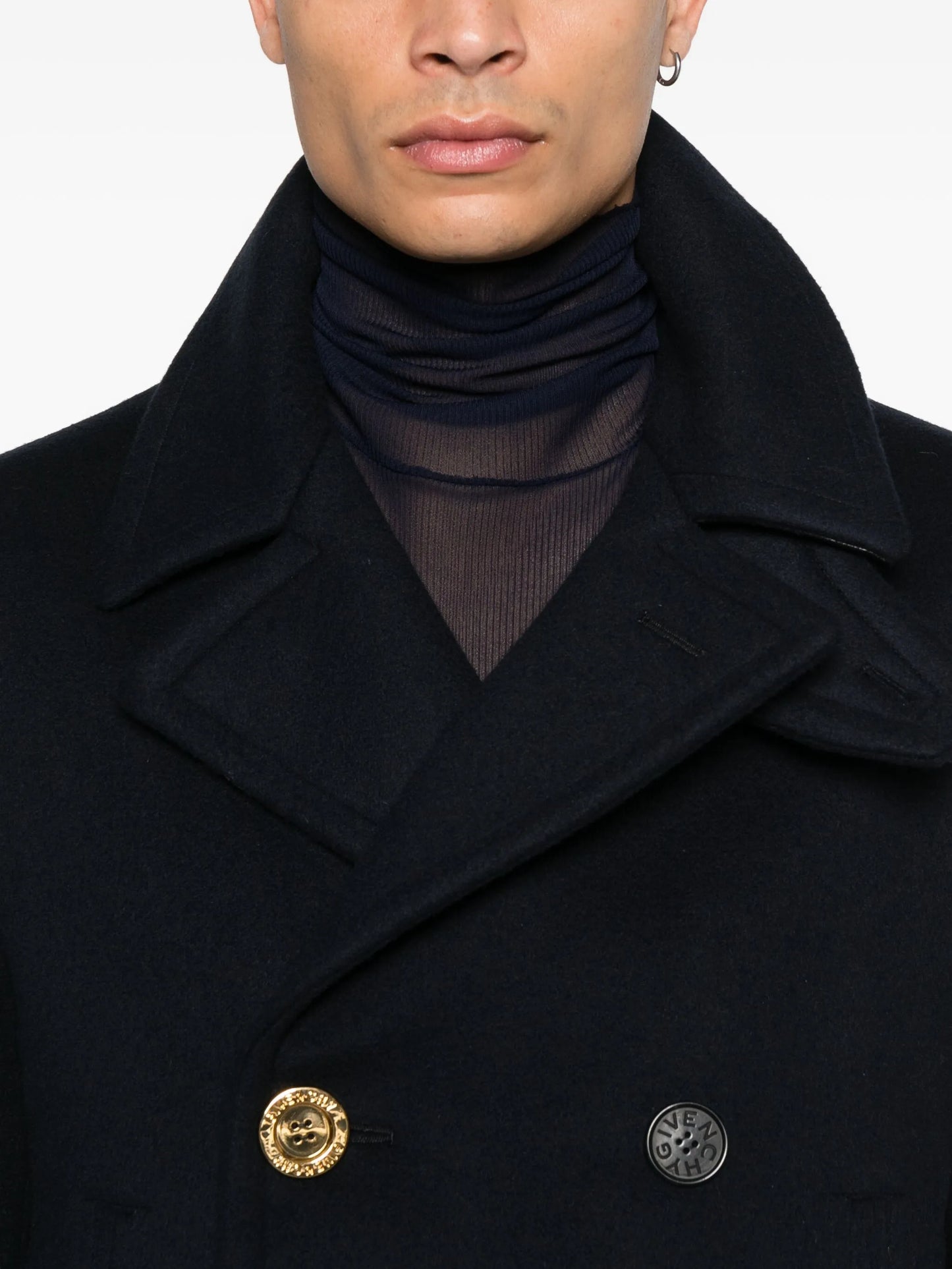 Peacoat in wool