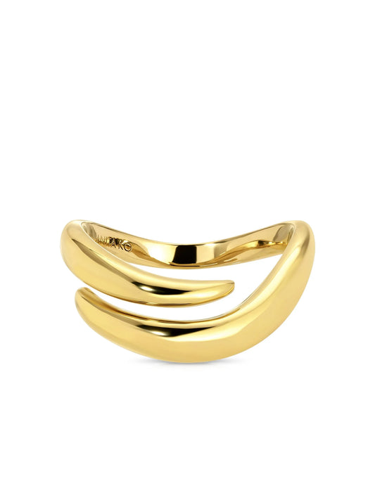18K yellow gold Zara ring