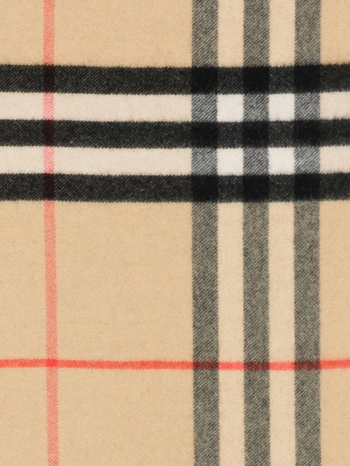 double-sided cashmere scarf