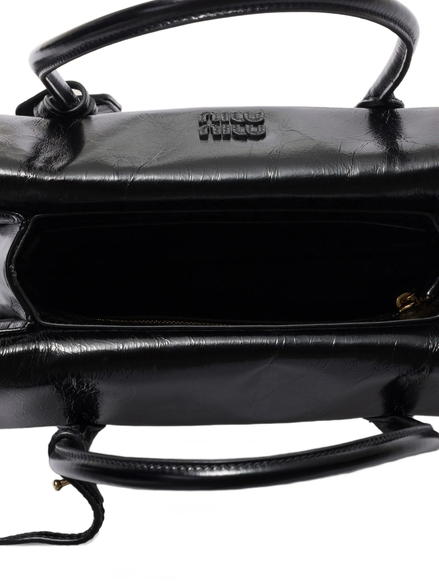 Solitaire leather tote bag
