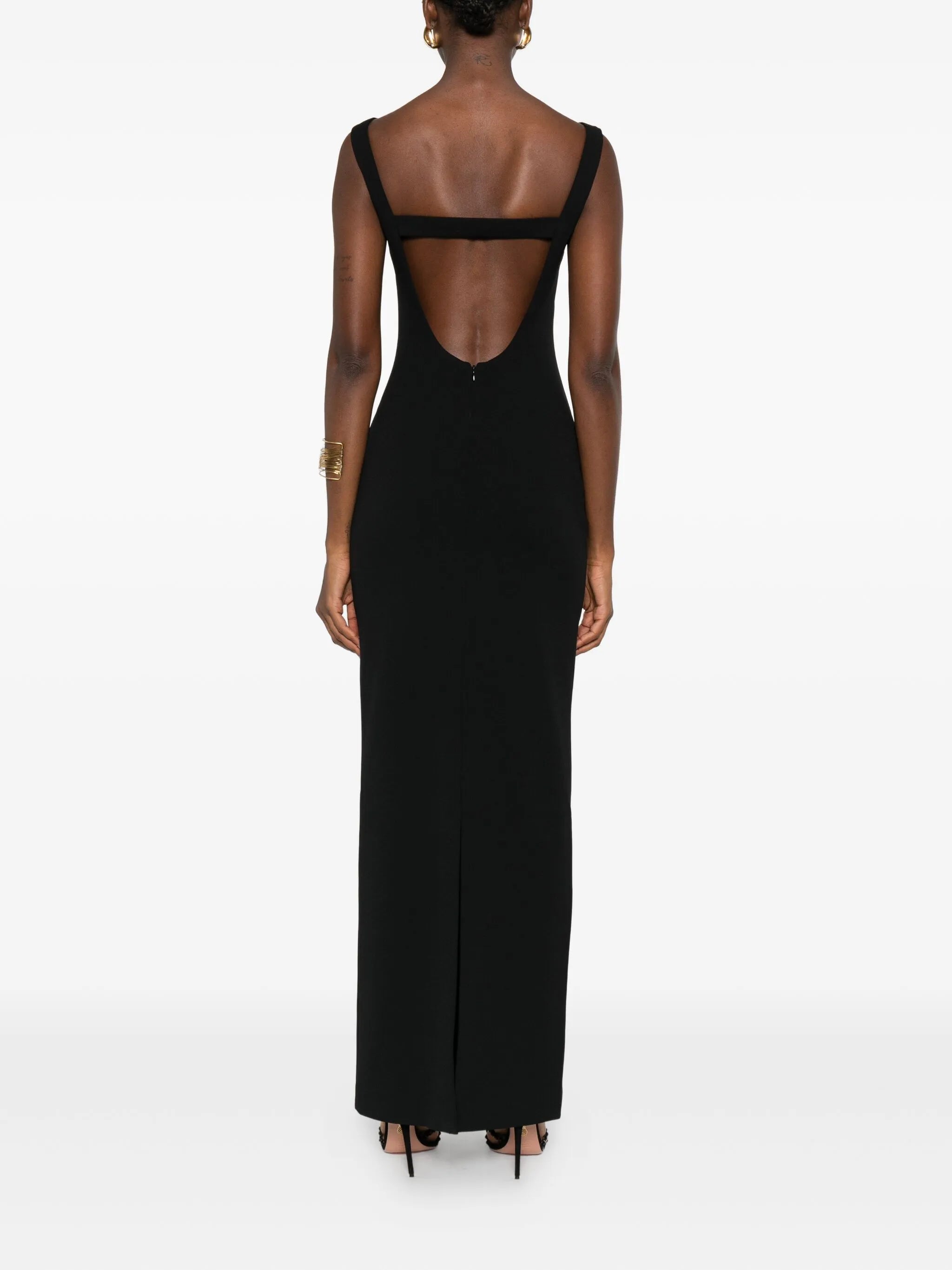 Imogen boat-neck maxi dress