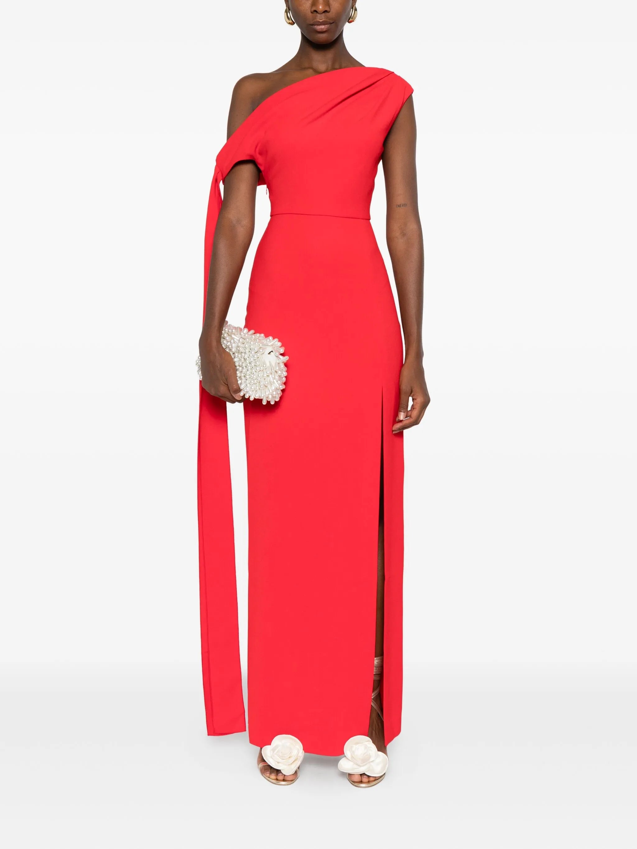 Irina one-shoulder maxi dress