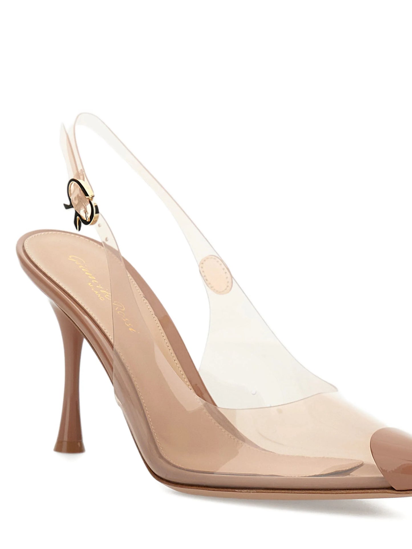 85mm Diana slingback transparent pumps