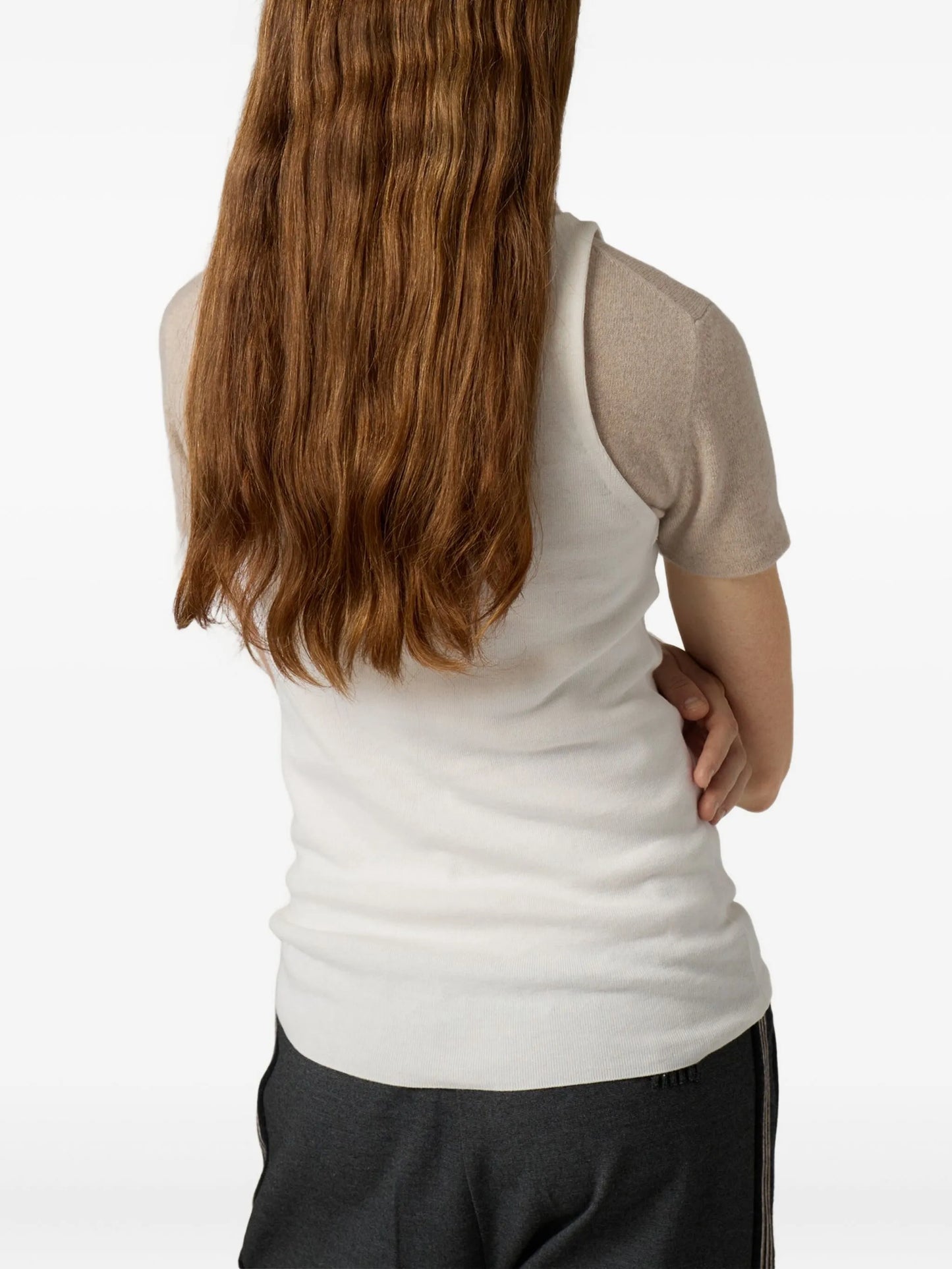 logo tank tank top