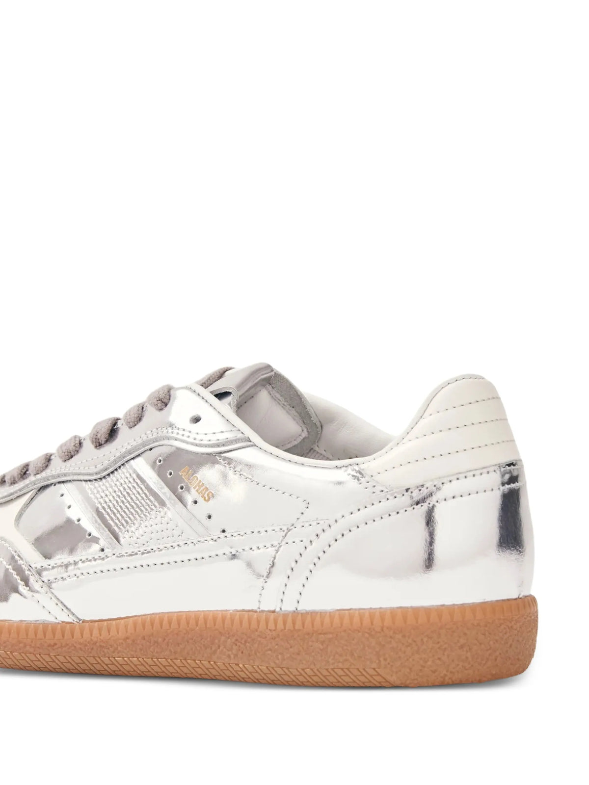 Tb.490 Rife shimmer cream leather sneakers
