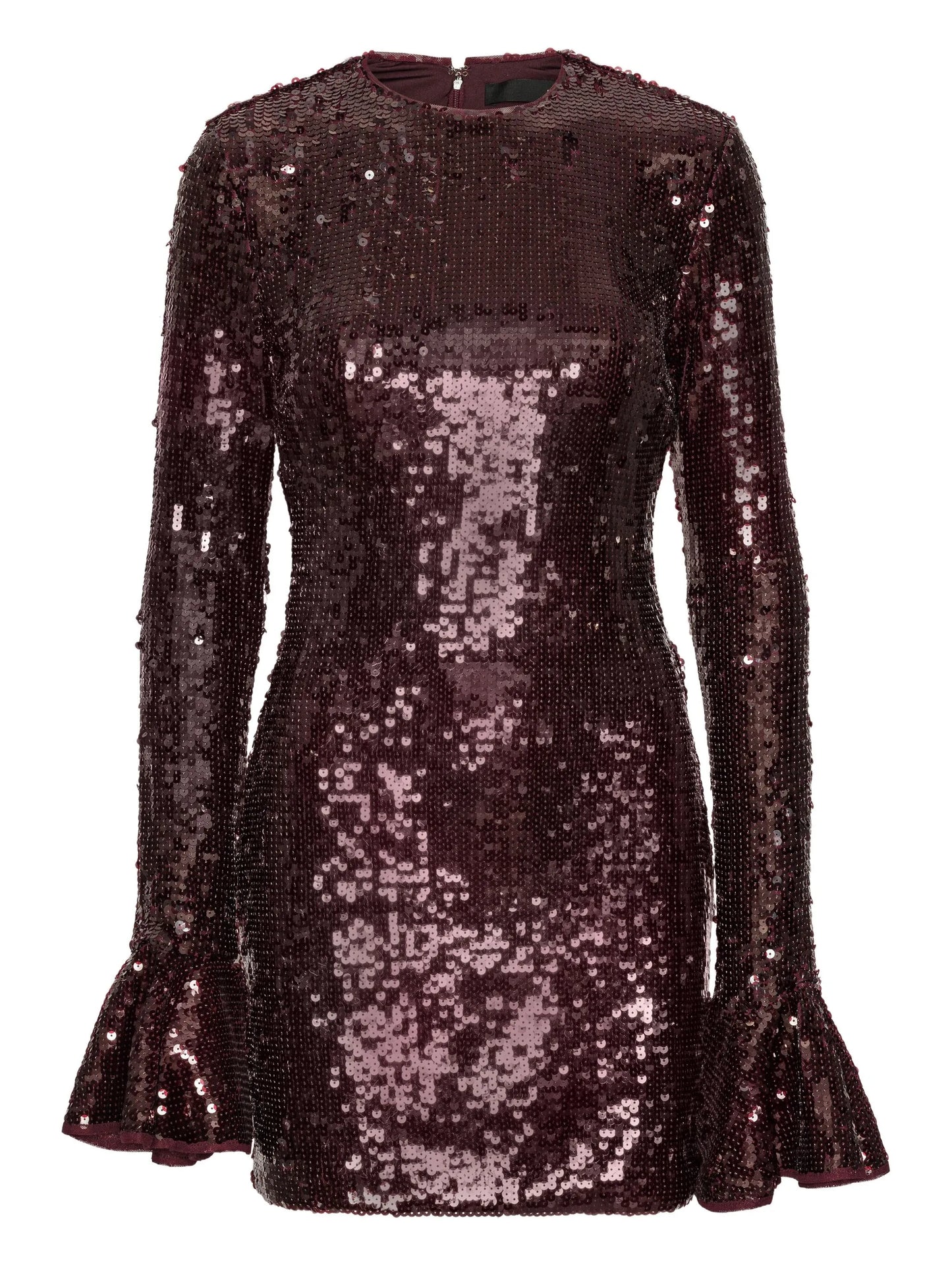 sequin-embellishment mini dress