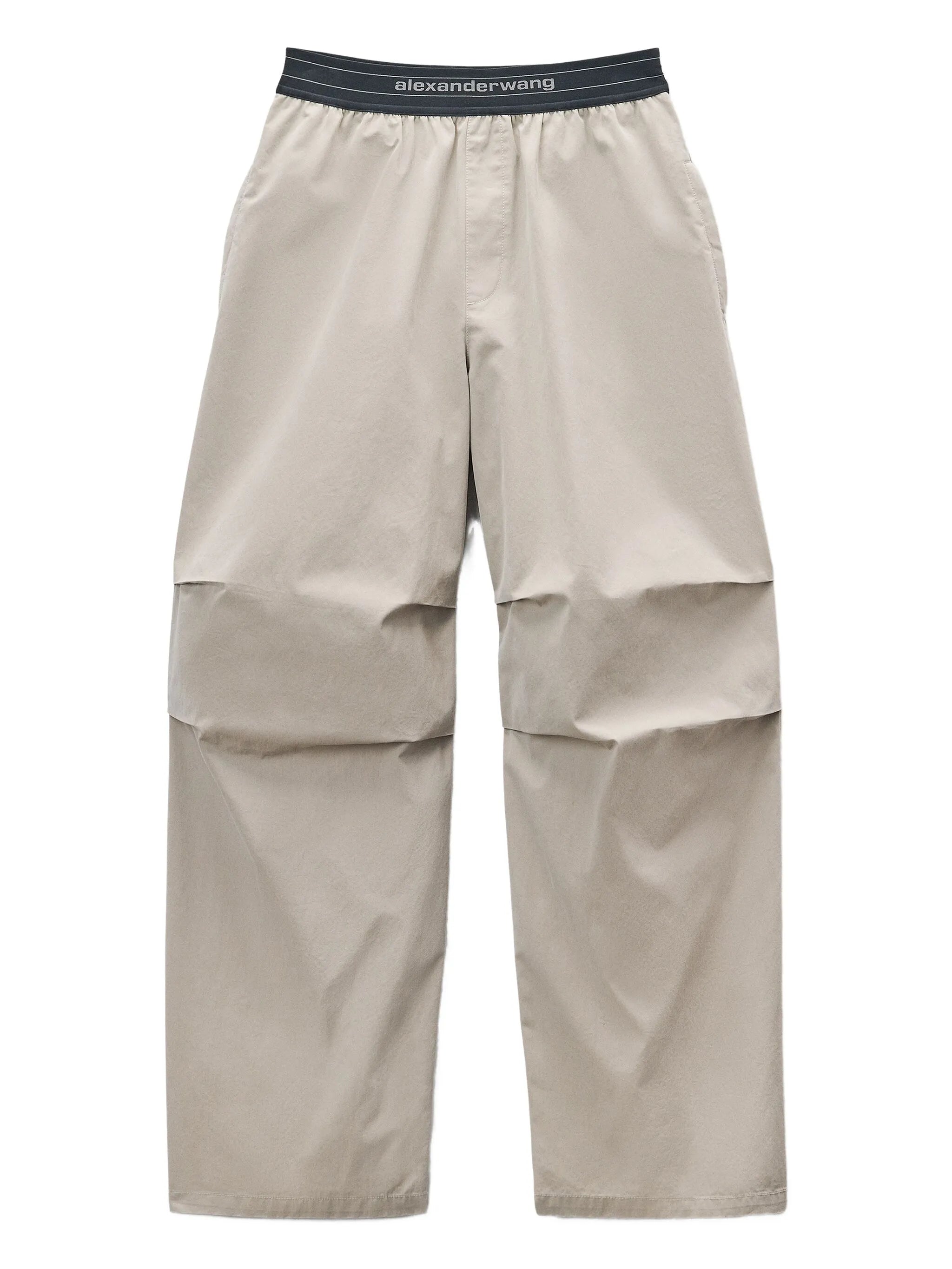 mid-rise logo trousers