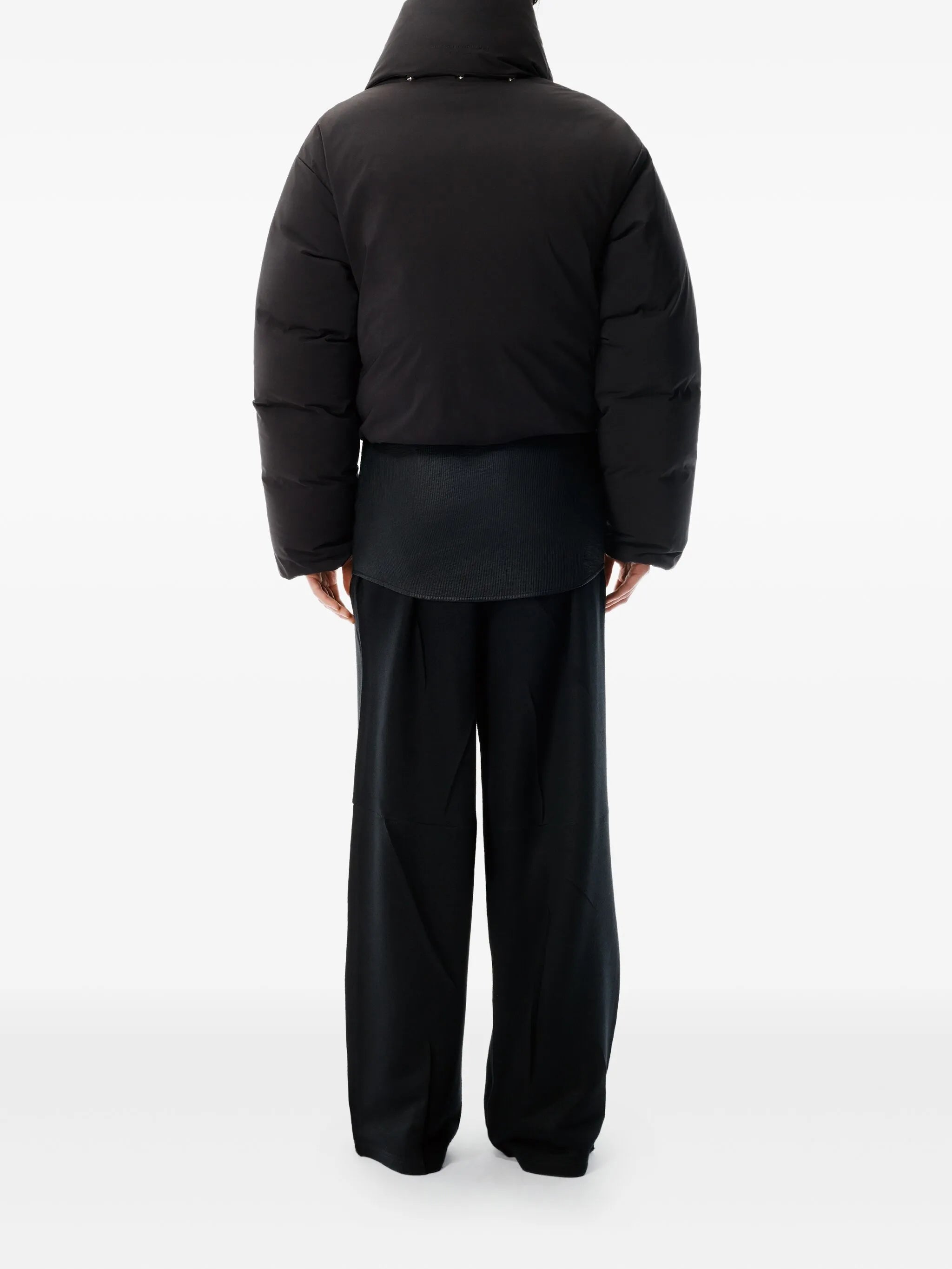 cropped puffer jacket