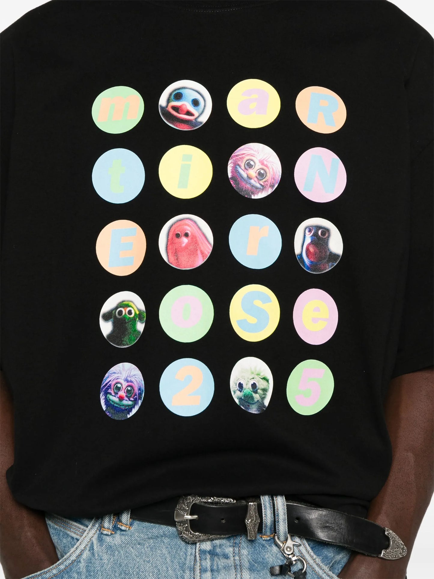 graphic-print cotton T-shirt