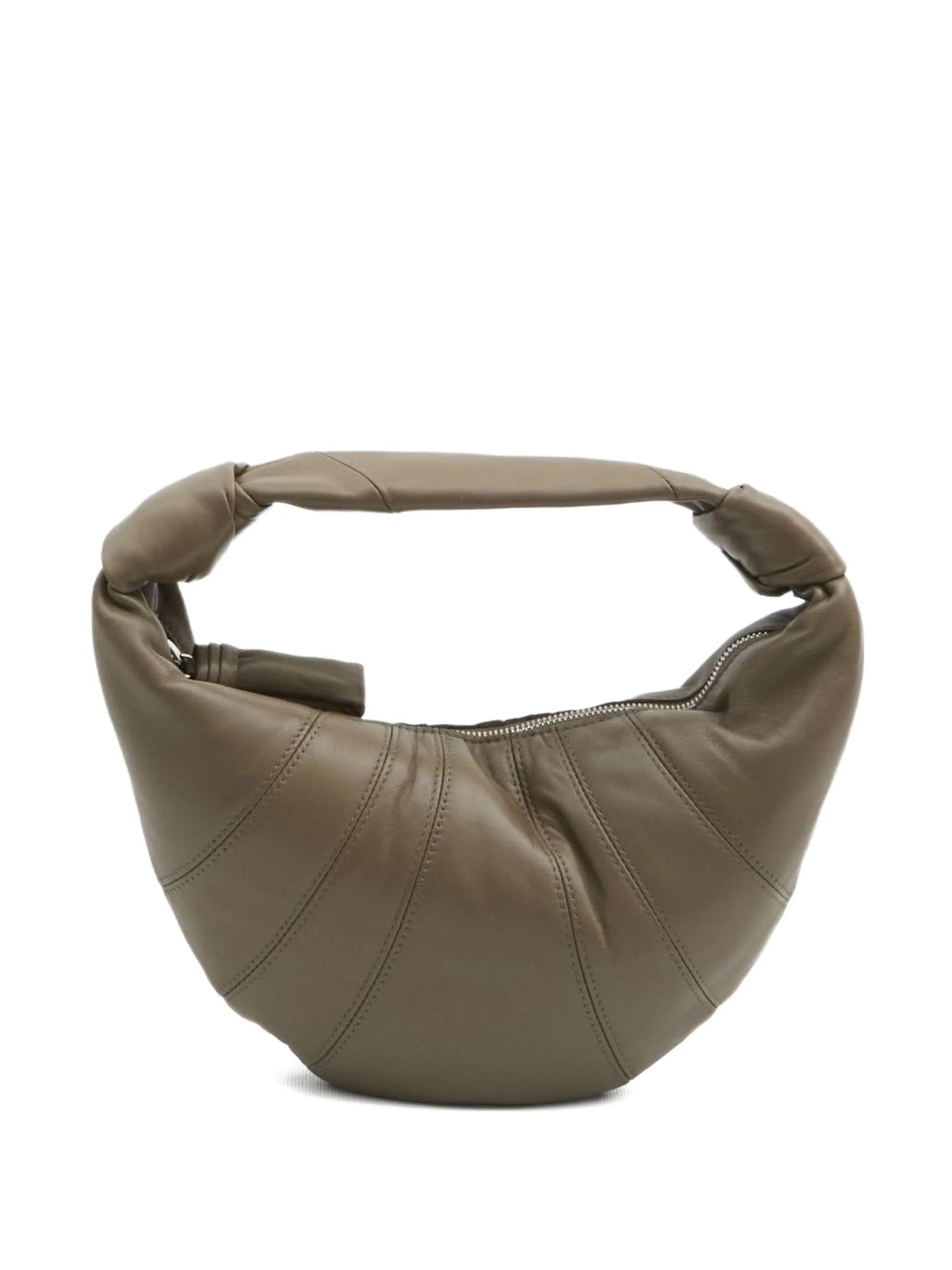 twisted-handle mini shoulder bag