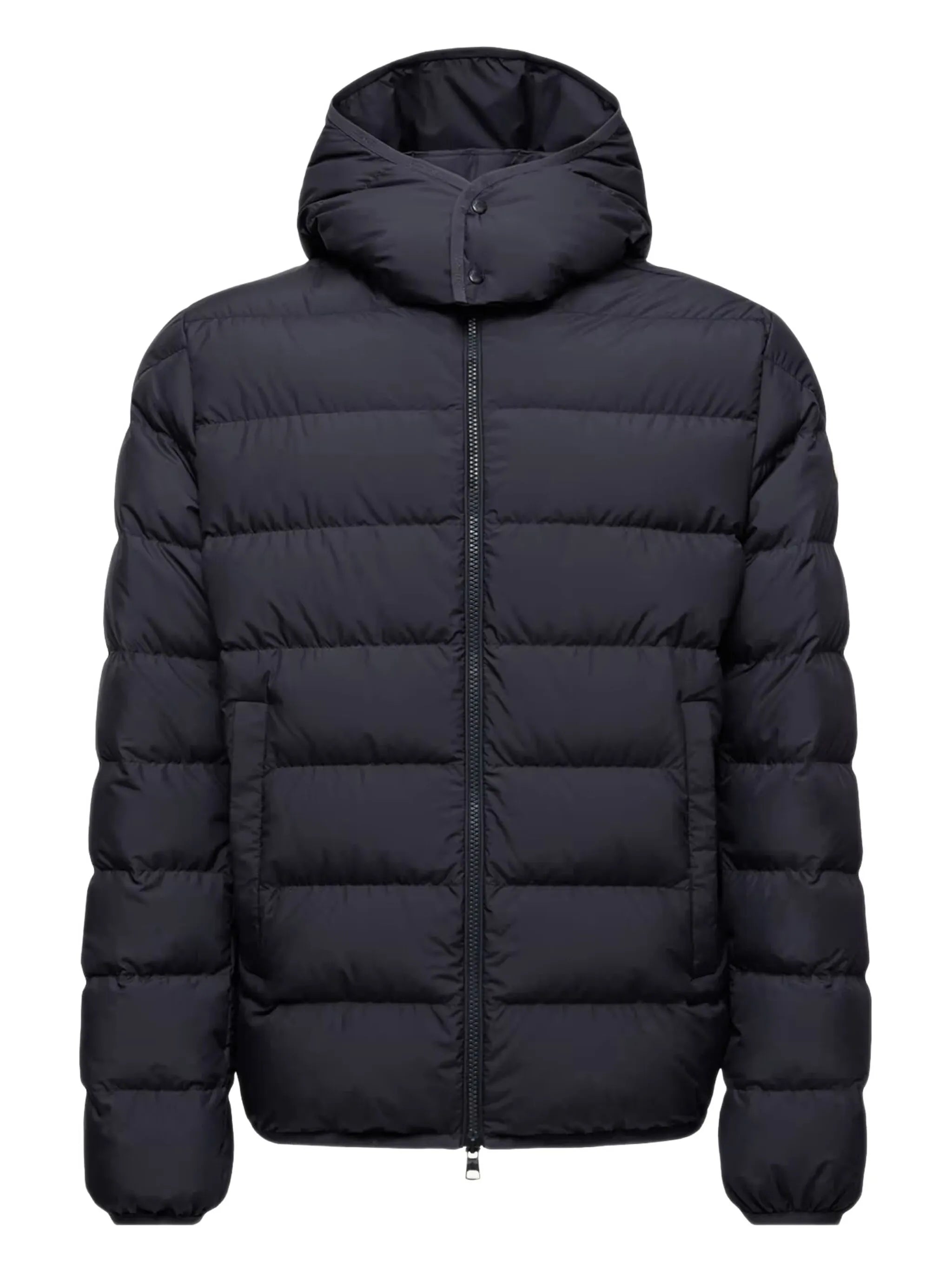 hooded quilted jacket