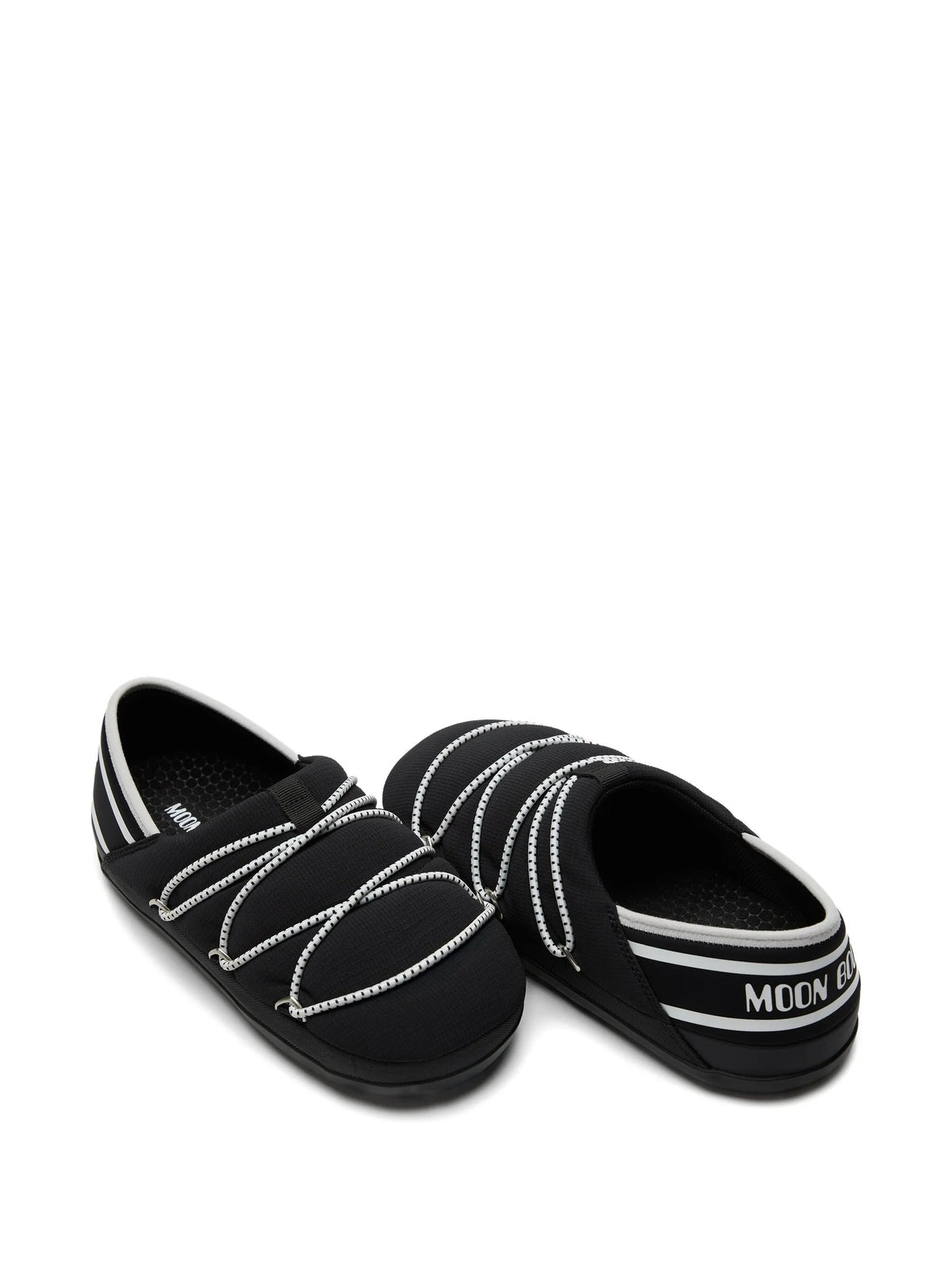 Icon embellished slippers