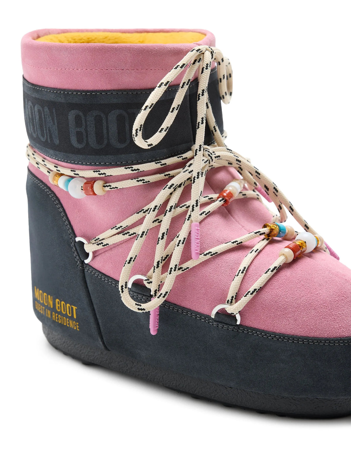 x Guest In Residence Icon Low beaded suede boots