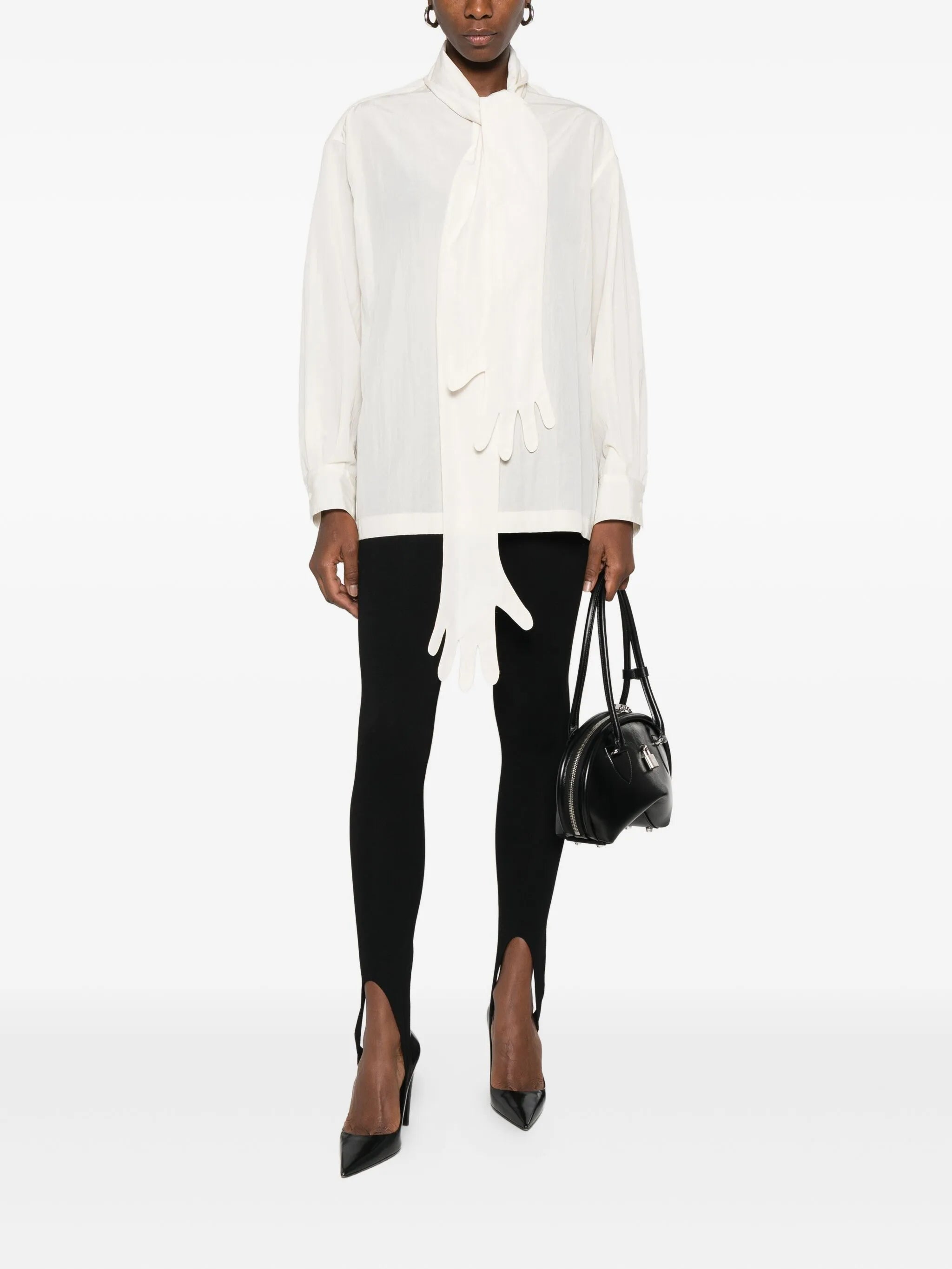 glove-detail blouse