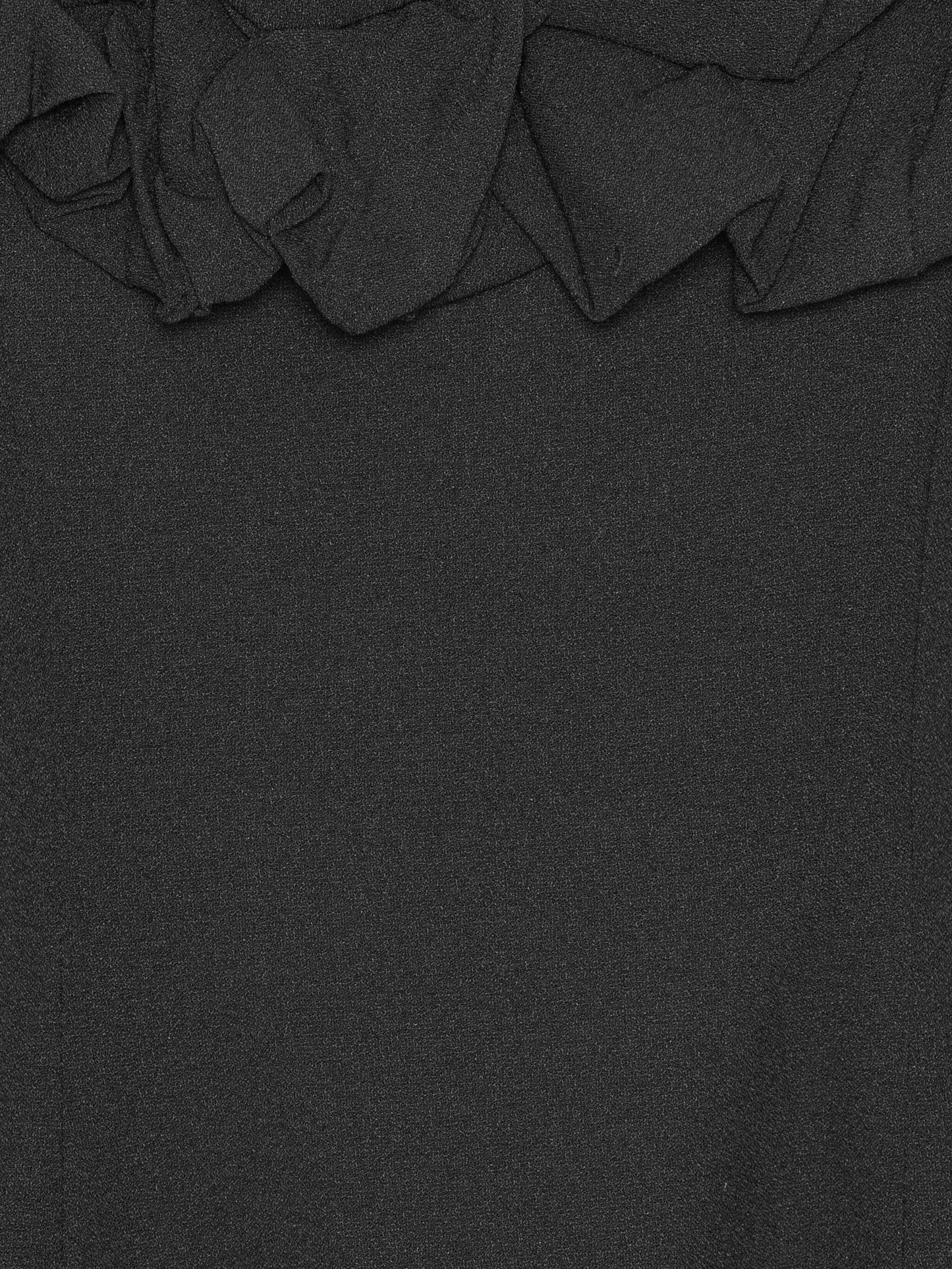 ruffle-detail mini dress