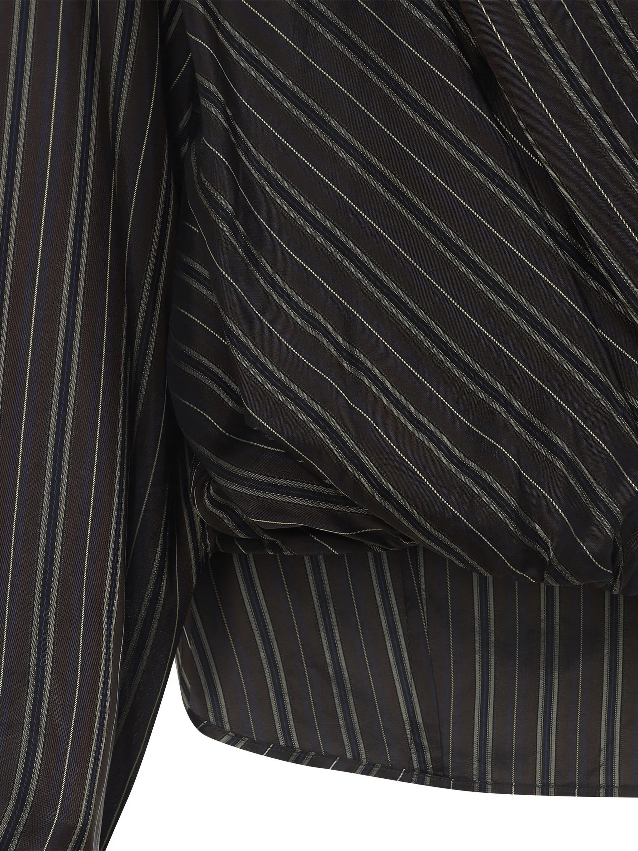 striped wrap top