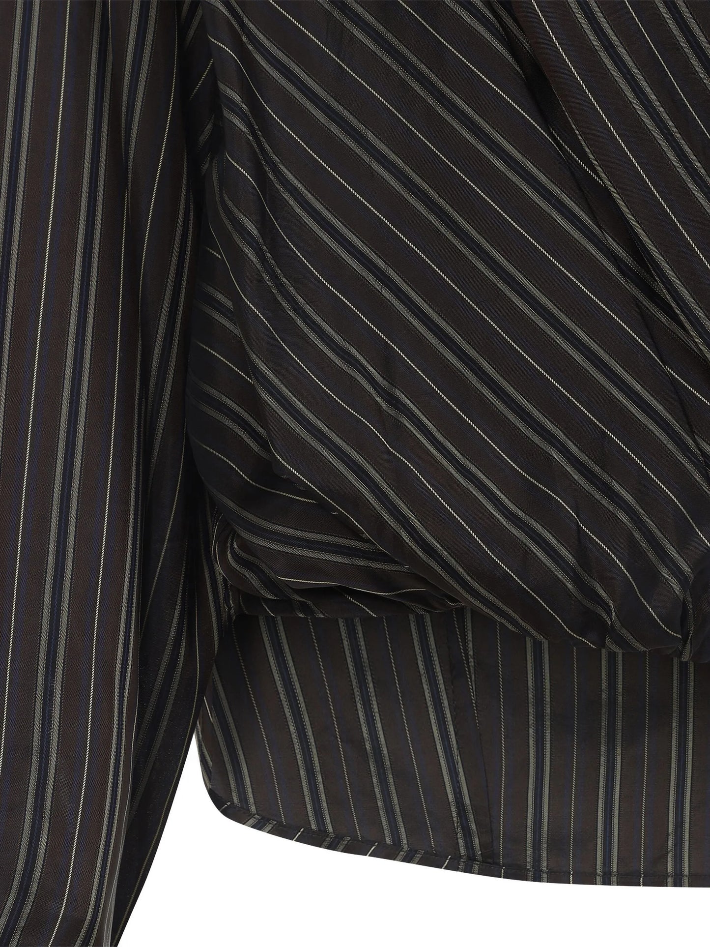 striped wrap top