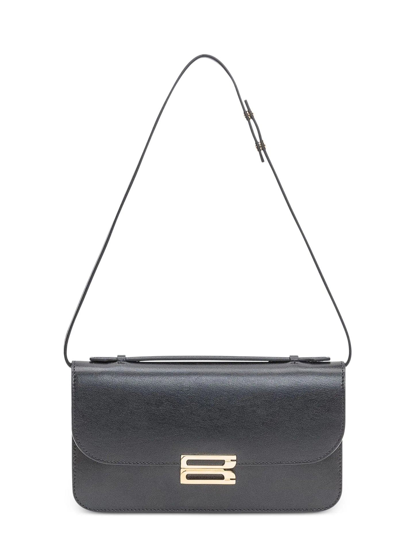 medium Dorian leather pochette