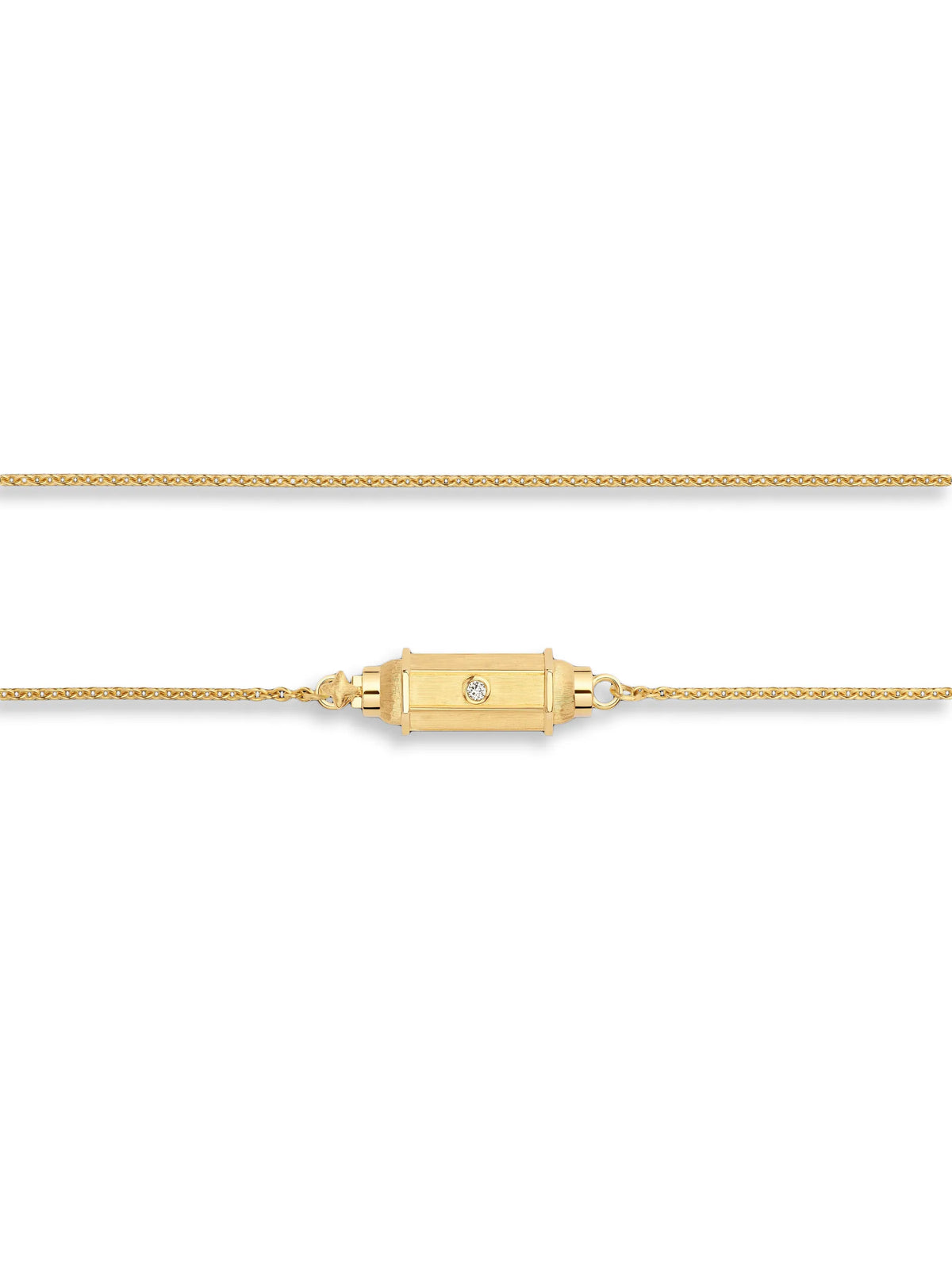 Micro Coco diamond necklace