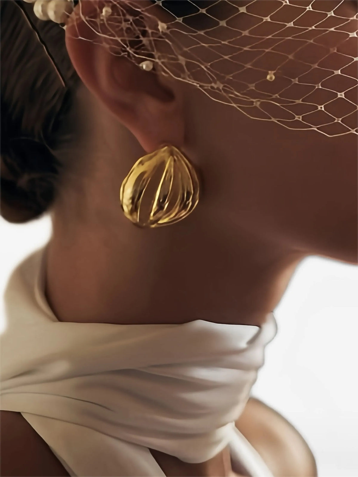 Flower Bud earrings medium