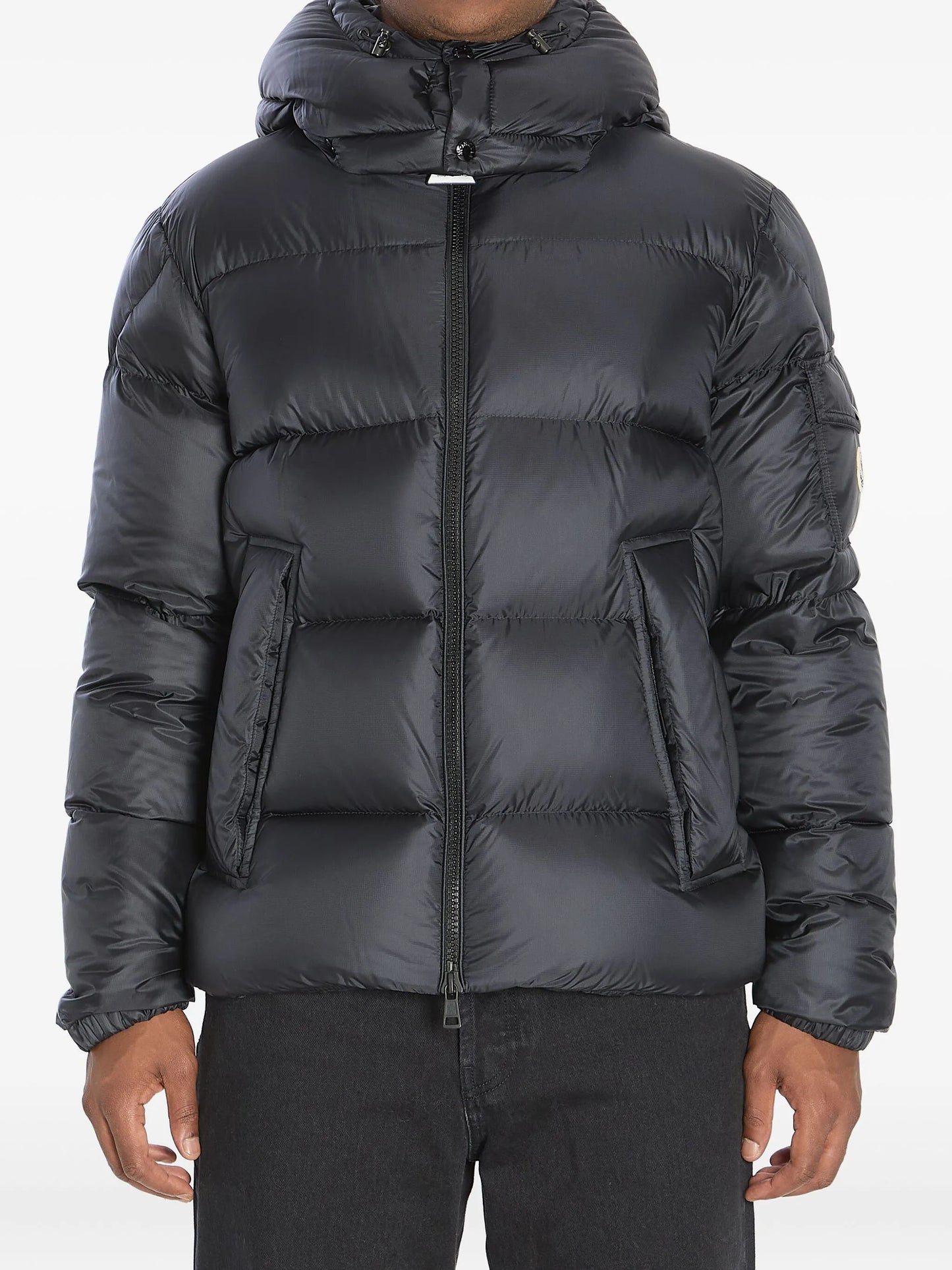 removable-hood puffer jacket