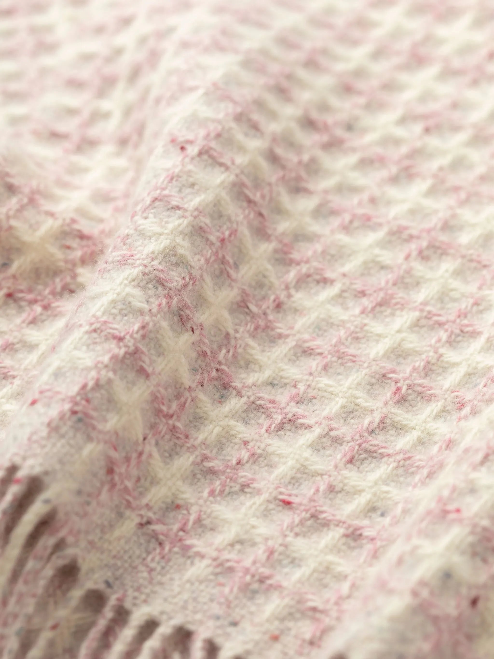 checked blanket