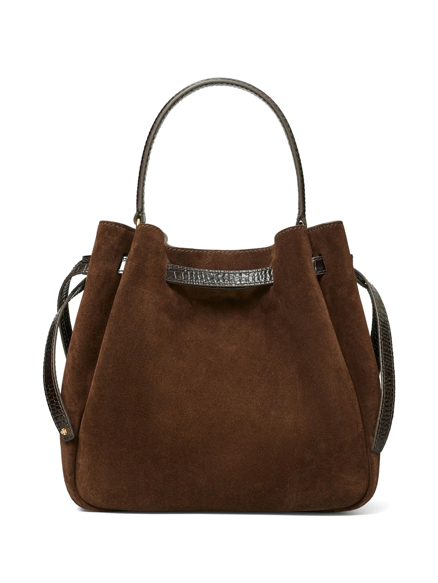suede bucket bag