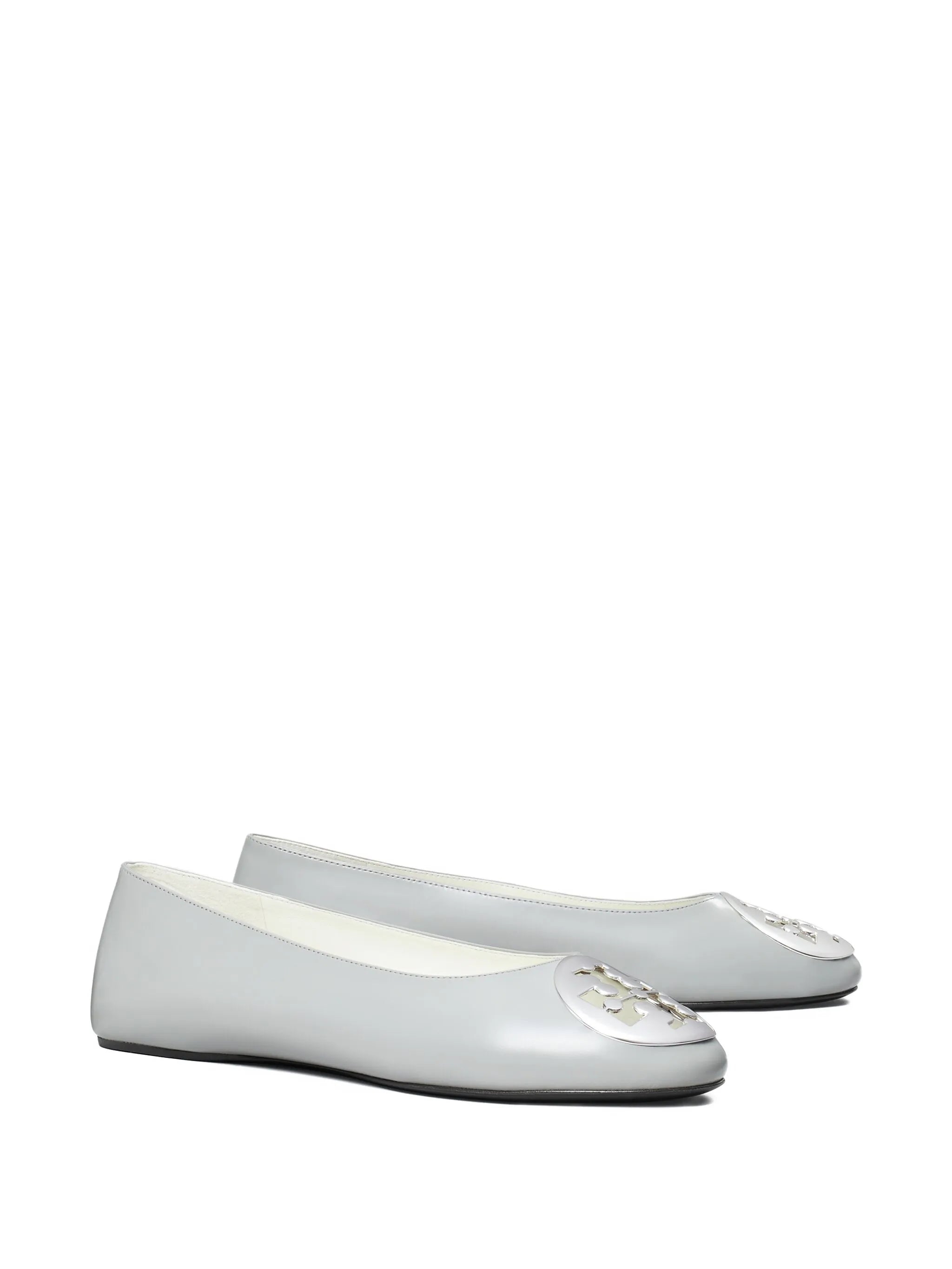 Reva logo-plaque ballet flats