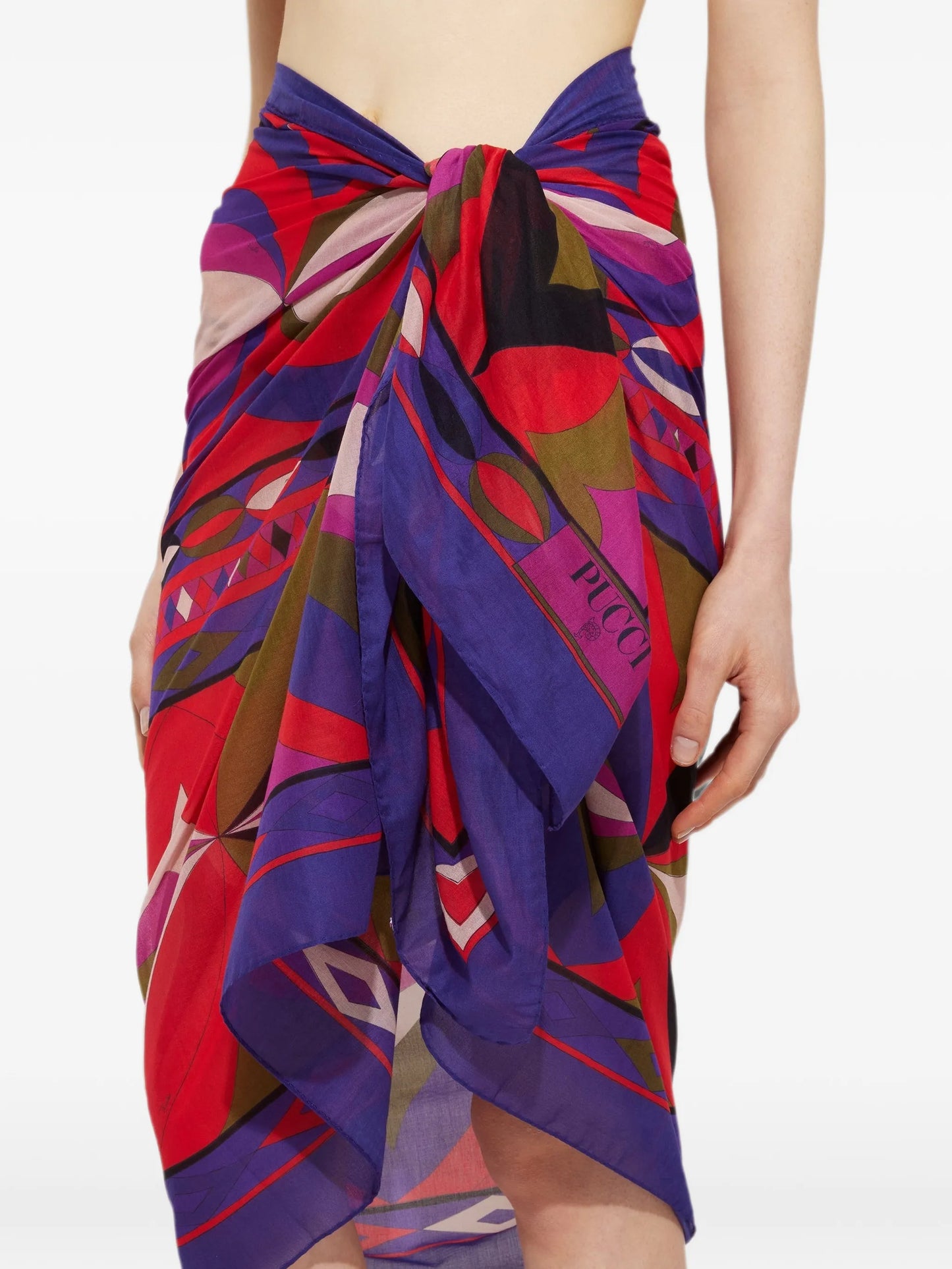 sarong with Collane print