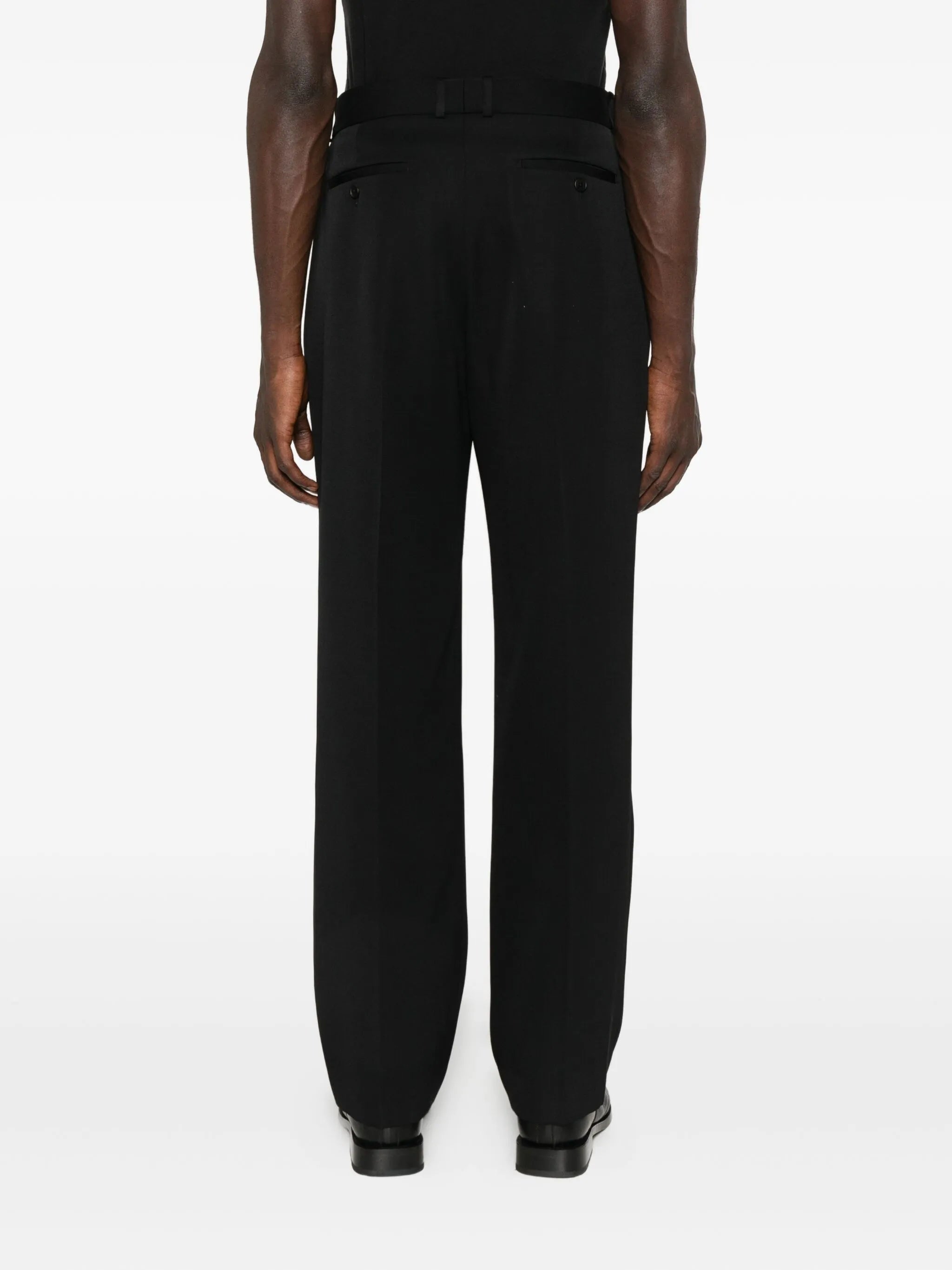 Zev pleated trousers
