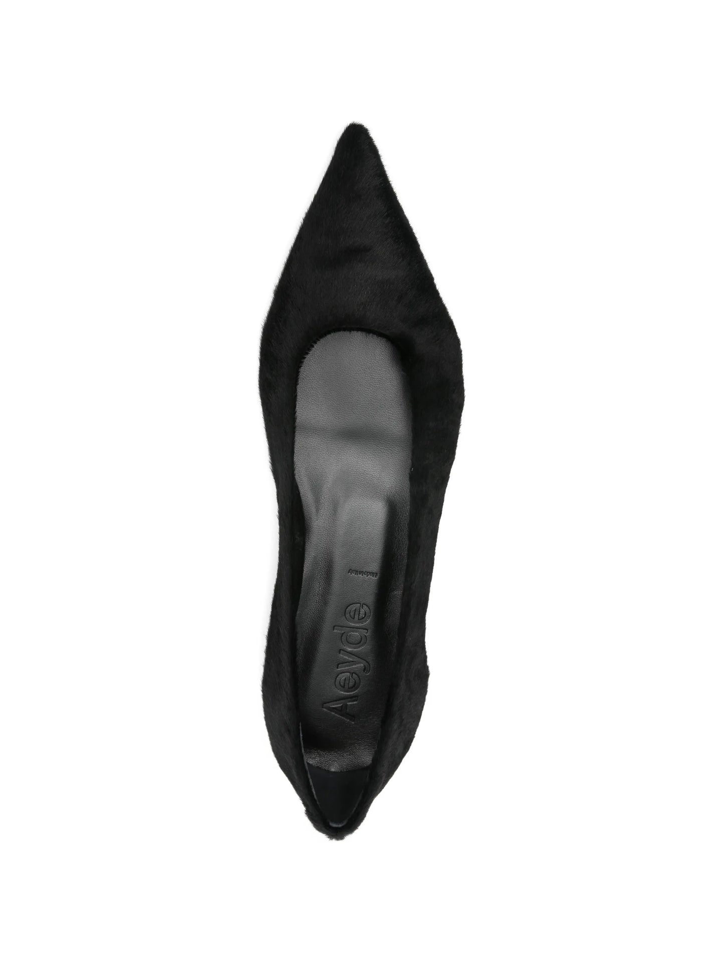Cassy calf-hair ballet flats