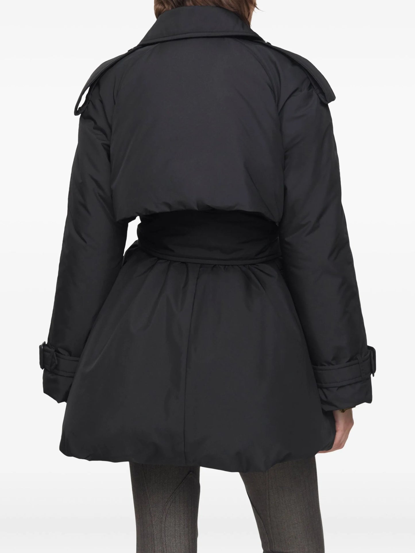 belted Berryhill padded car coat