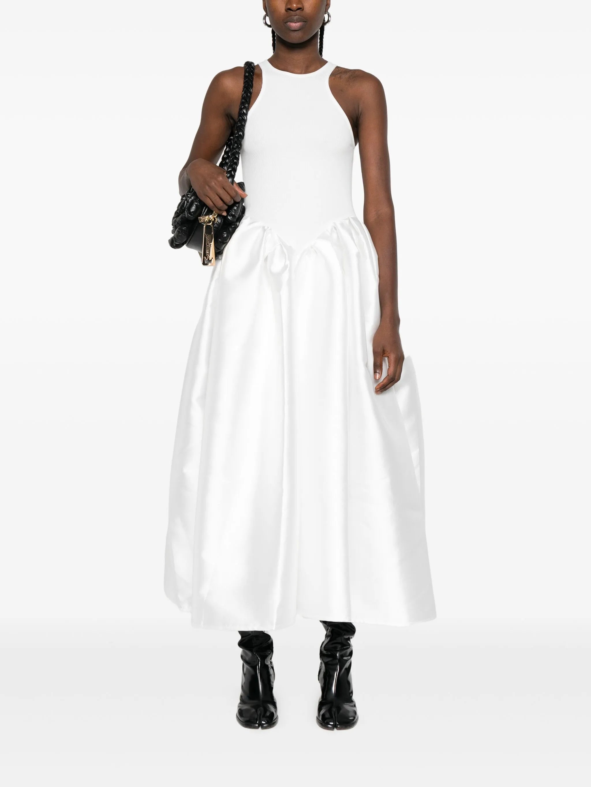 Mikado midi dress