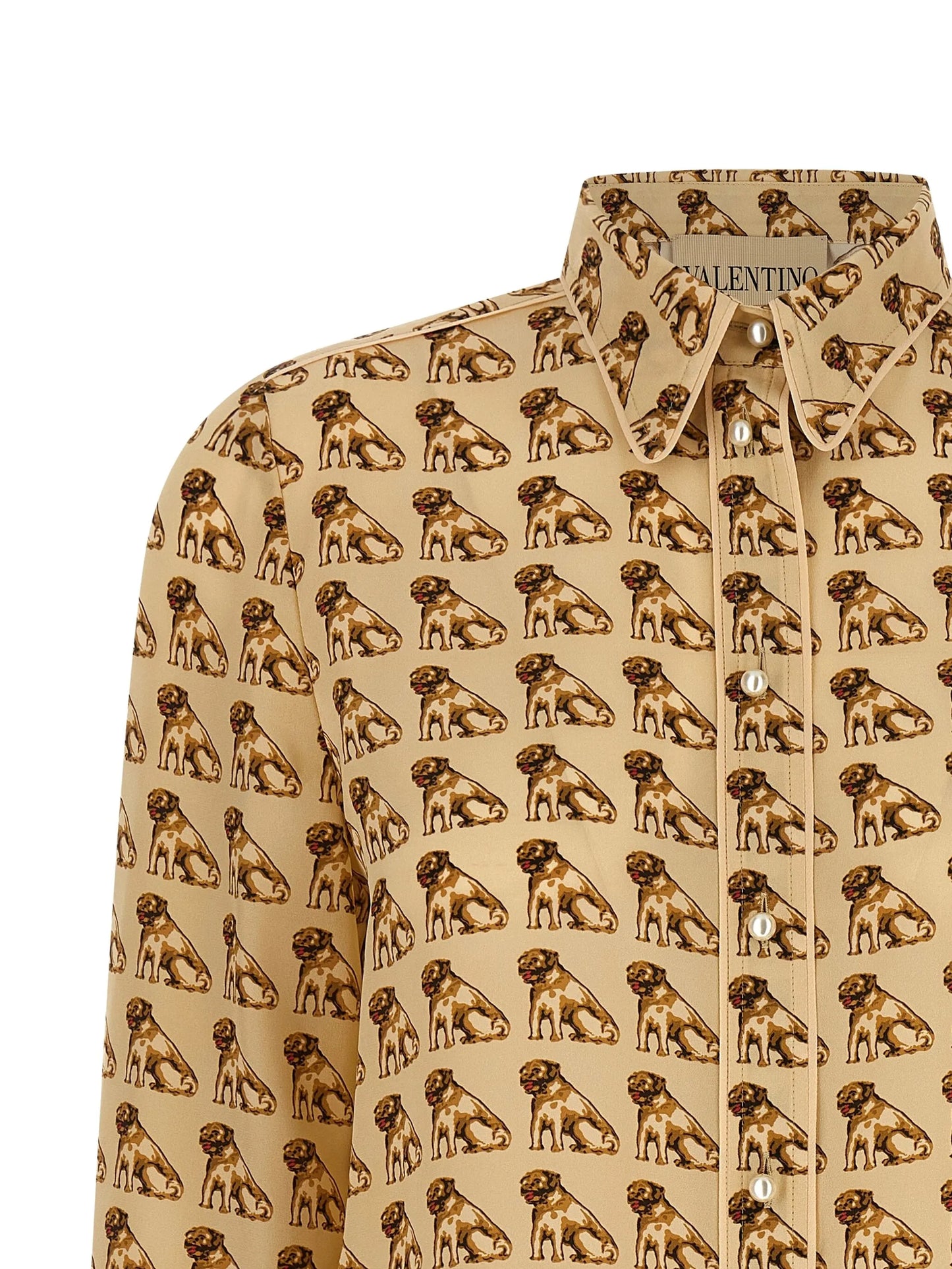 Petit Charles-print shirt