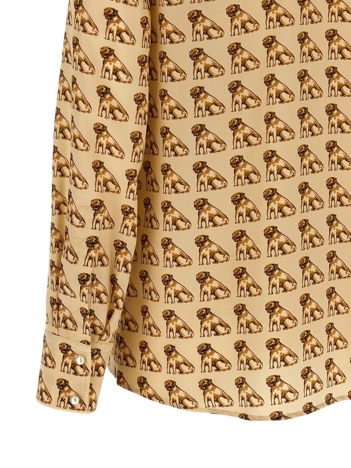 Petit Charles-print shirt