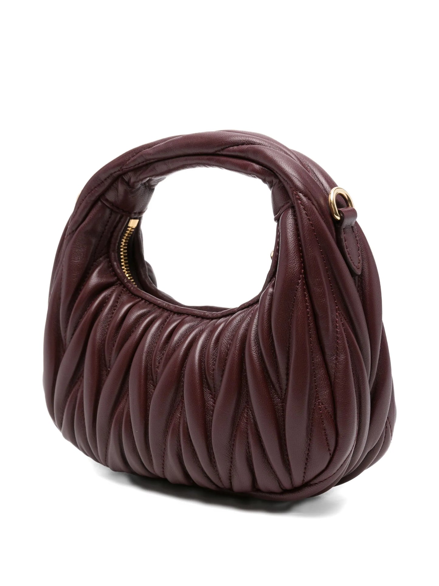 quilted-leather mini bag