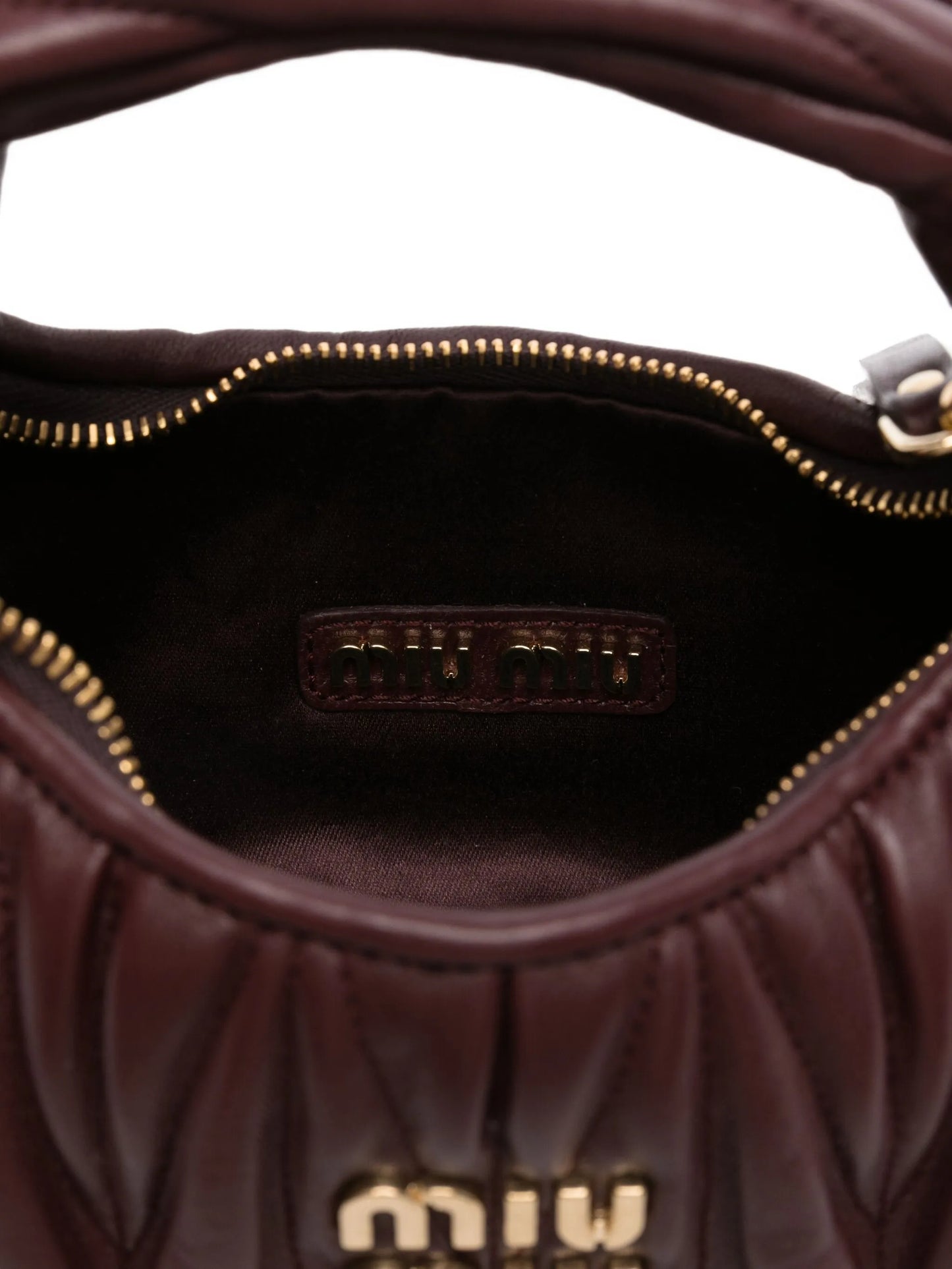 quilted-leather mini bag