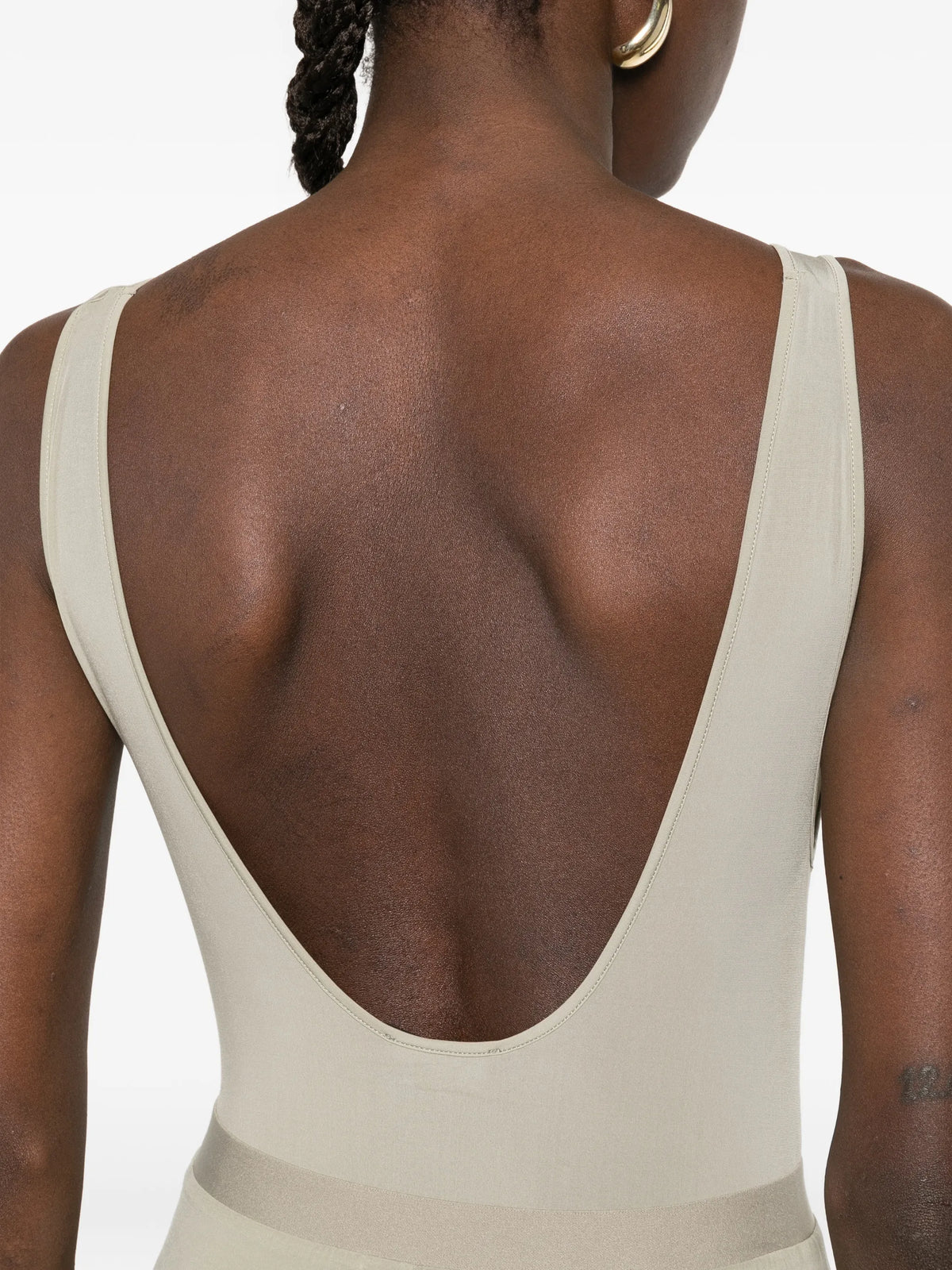 Sheer tank bodysuit