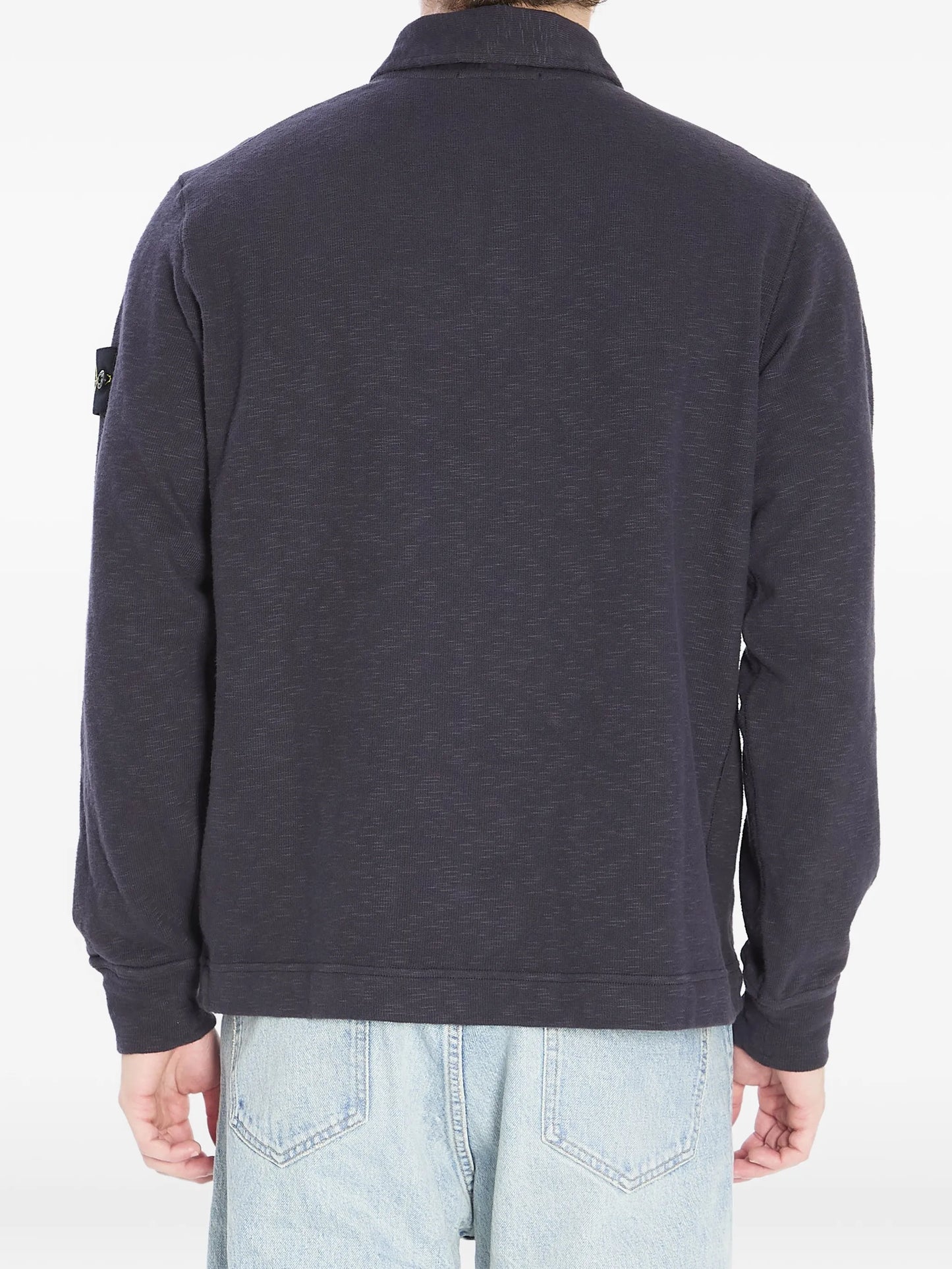 Compass-detail polo shirt