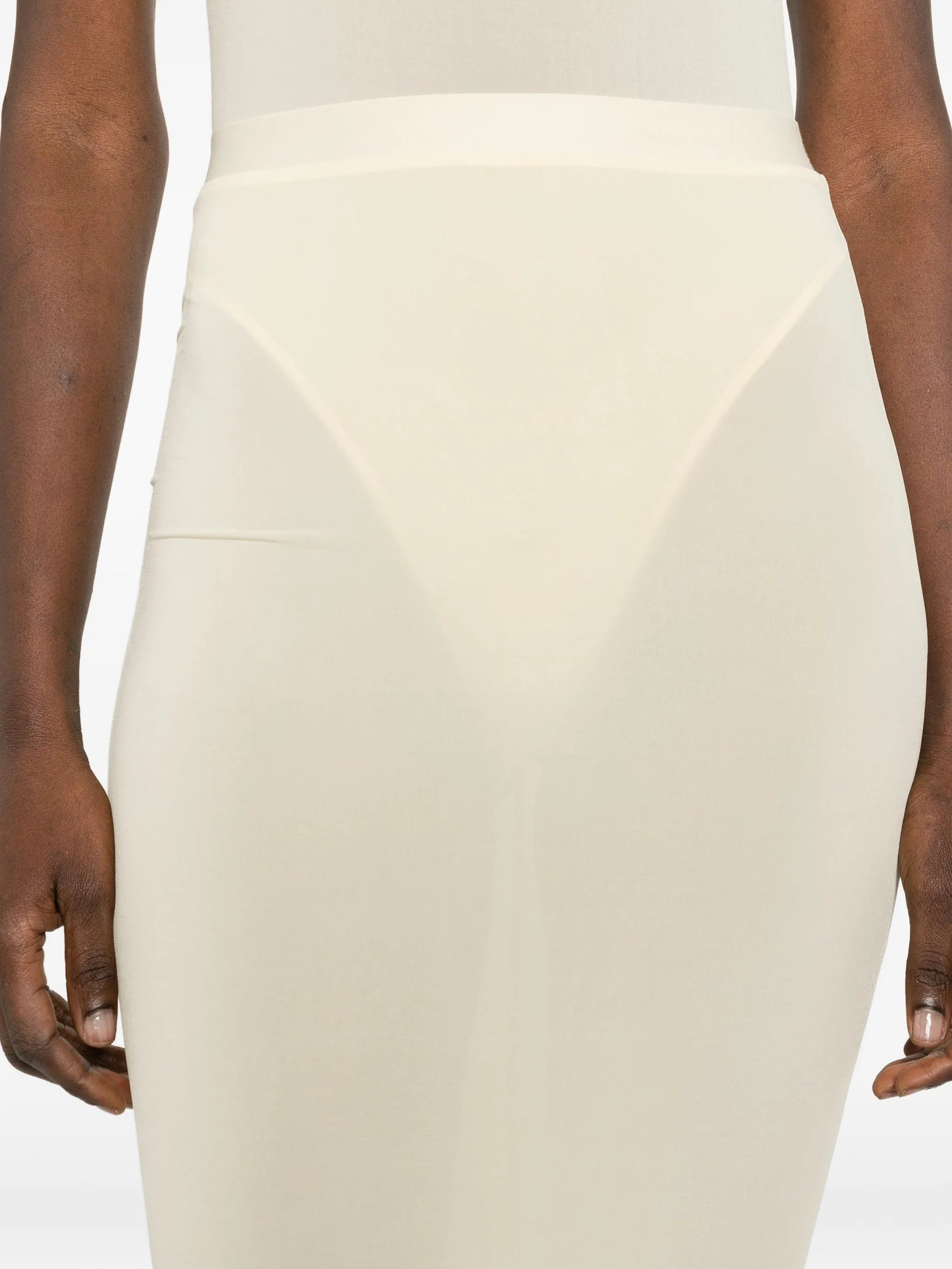 sheer skirt