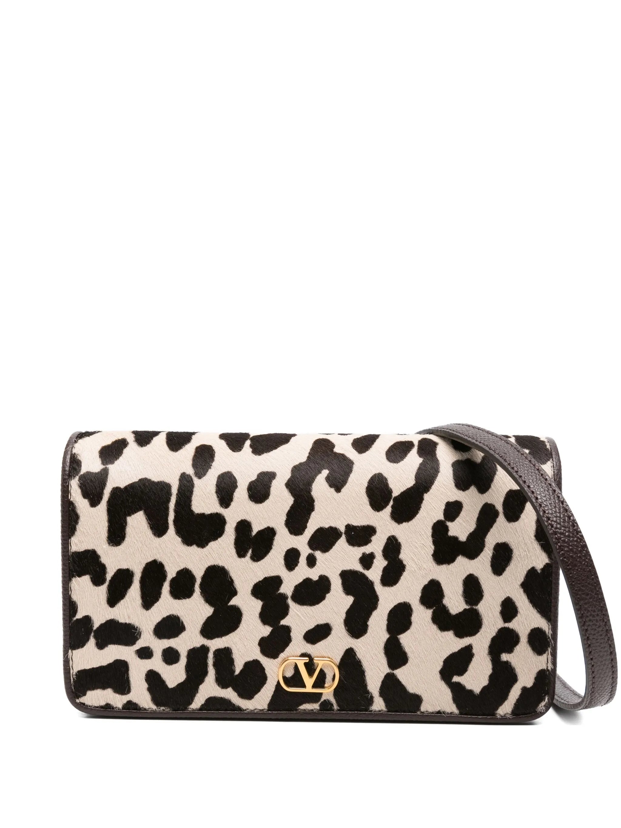 mini leather clutch