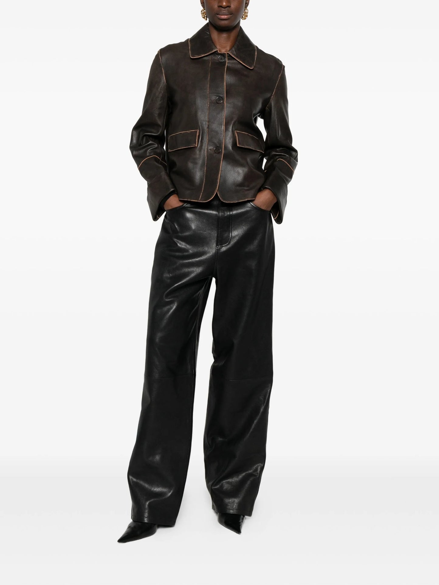Ella leather jacket