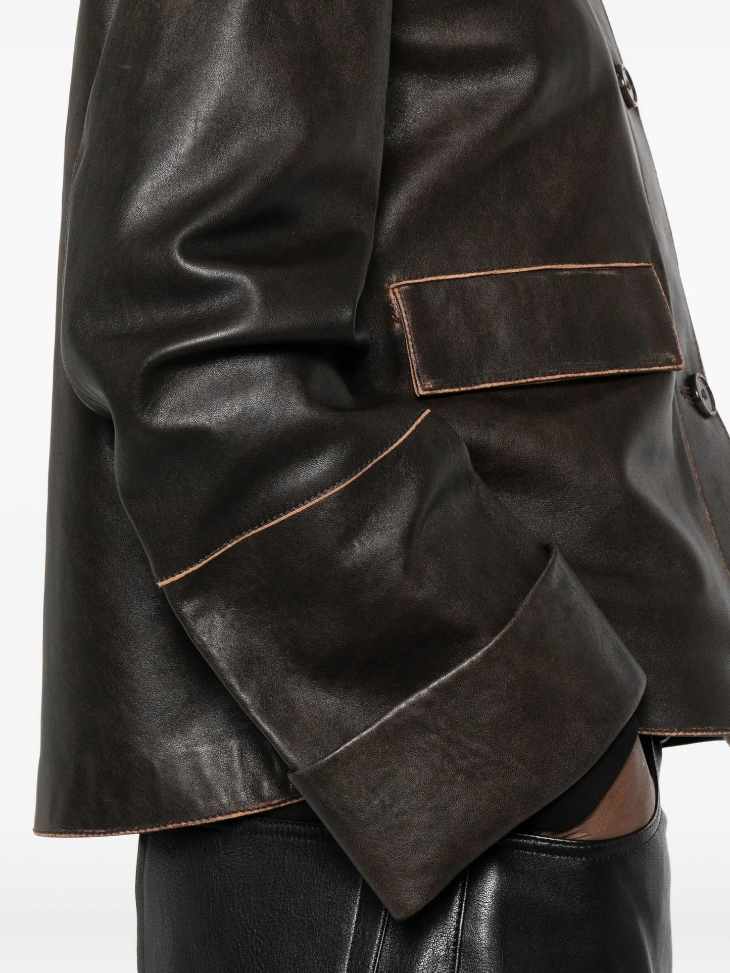 Ella leather jacket