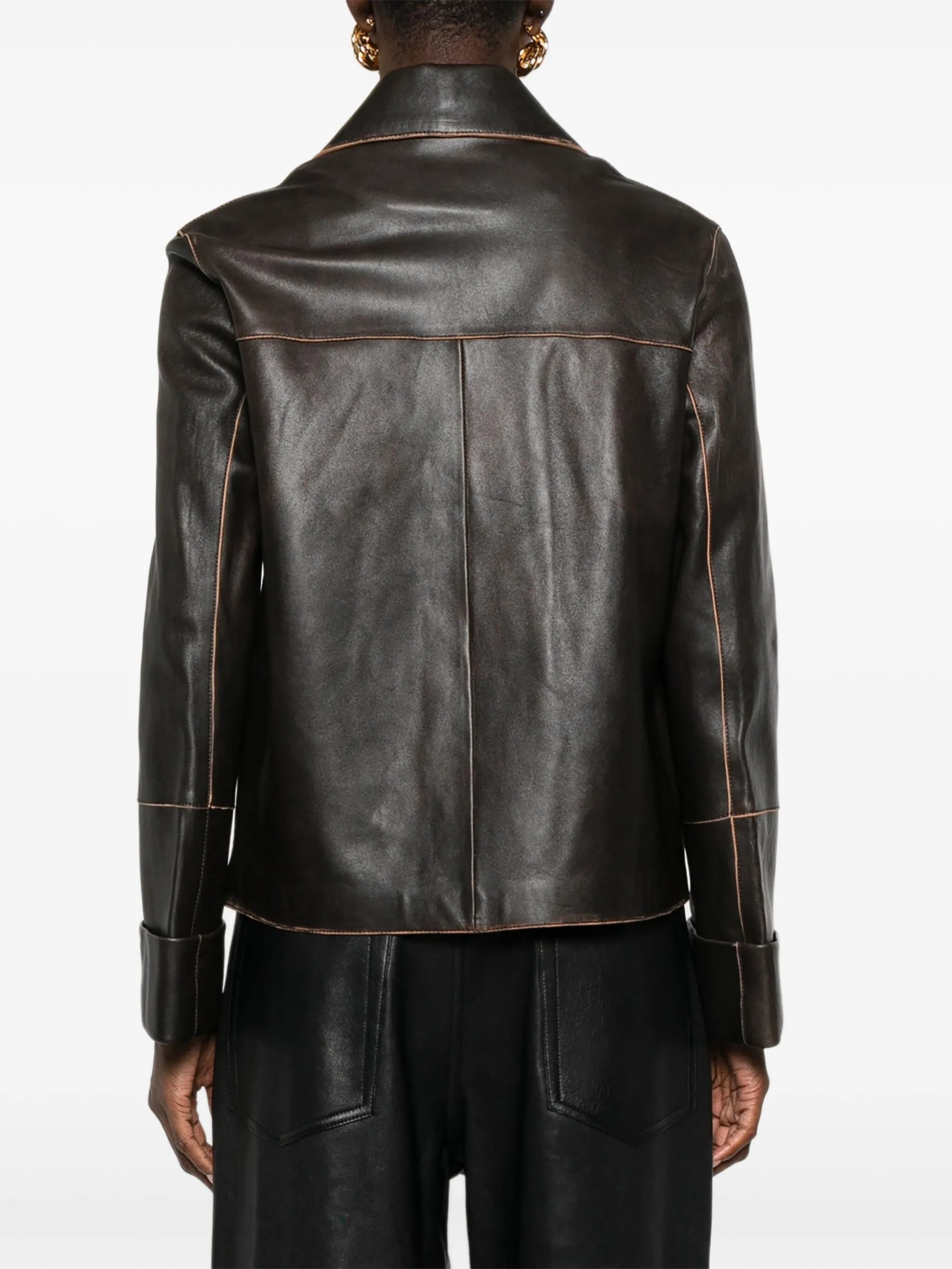 Ella leather jacket