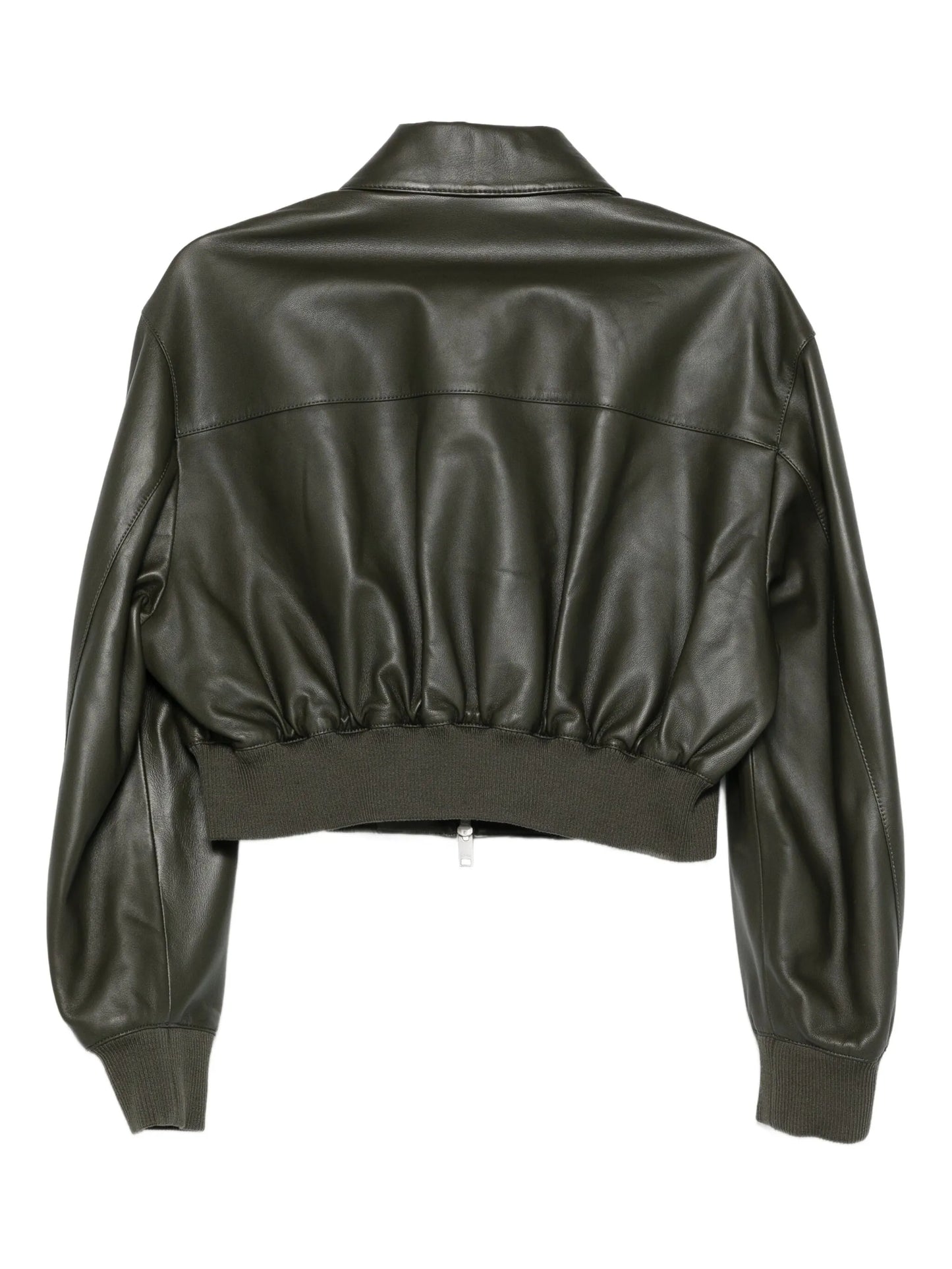 Desy leather bomber jacket