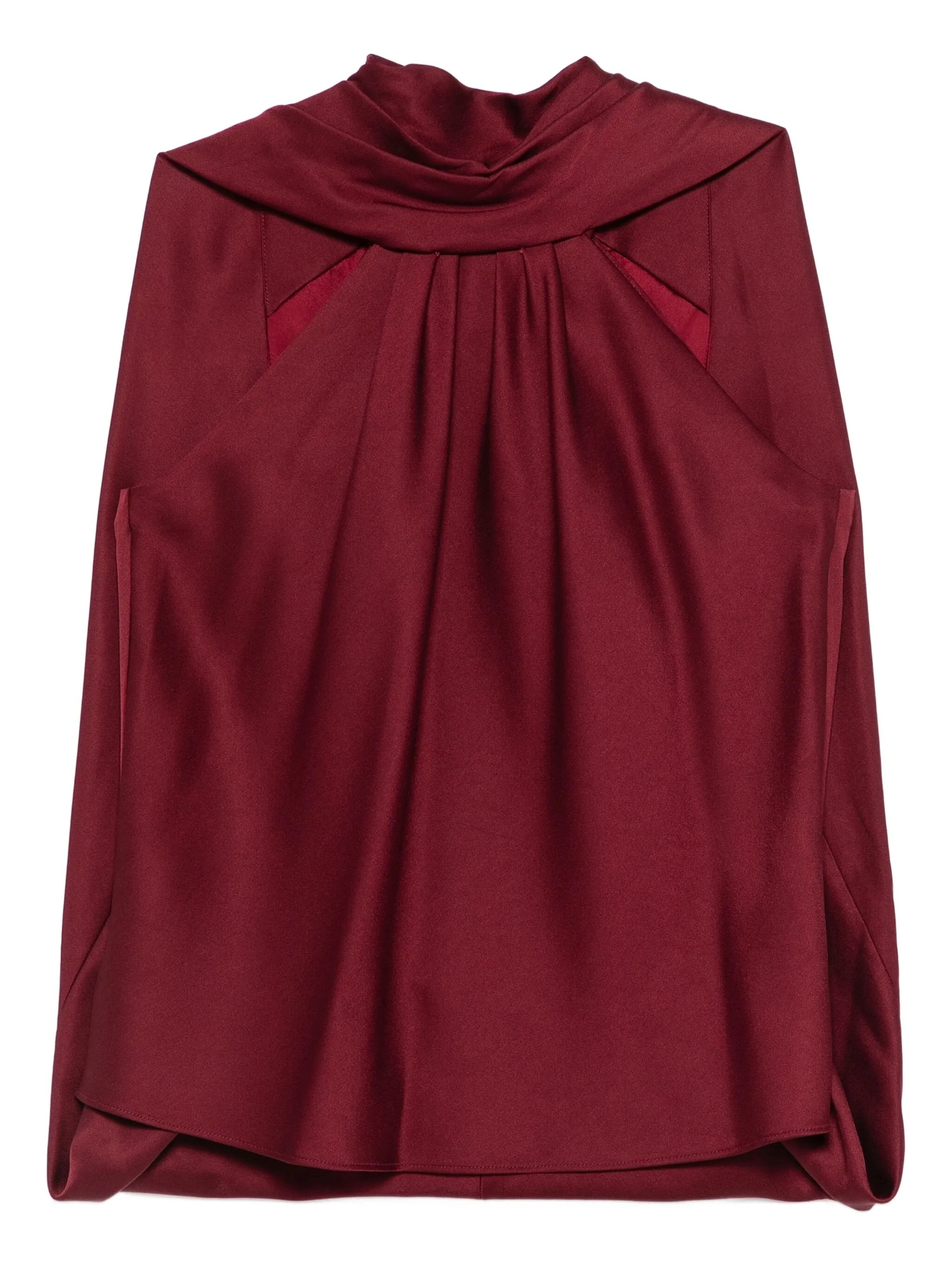 draped blouse