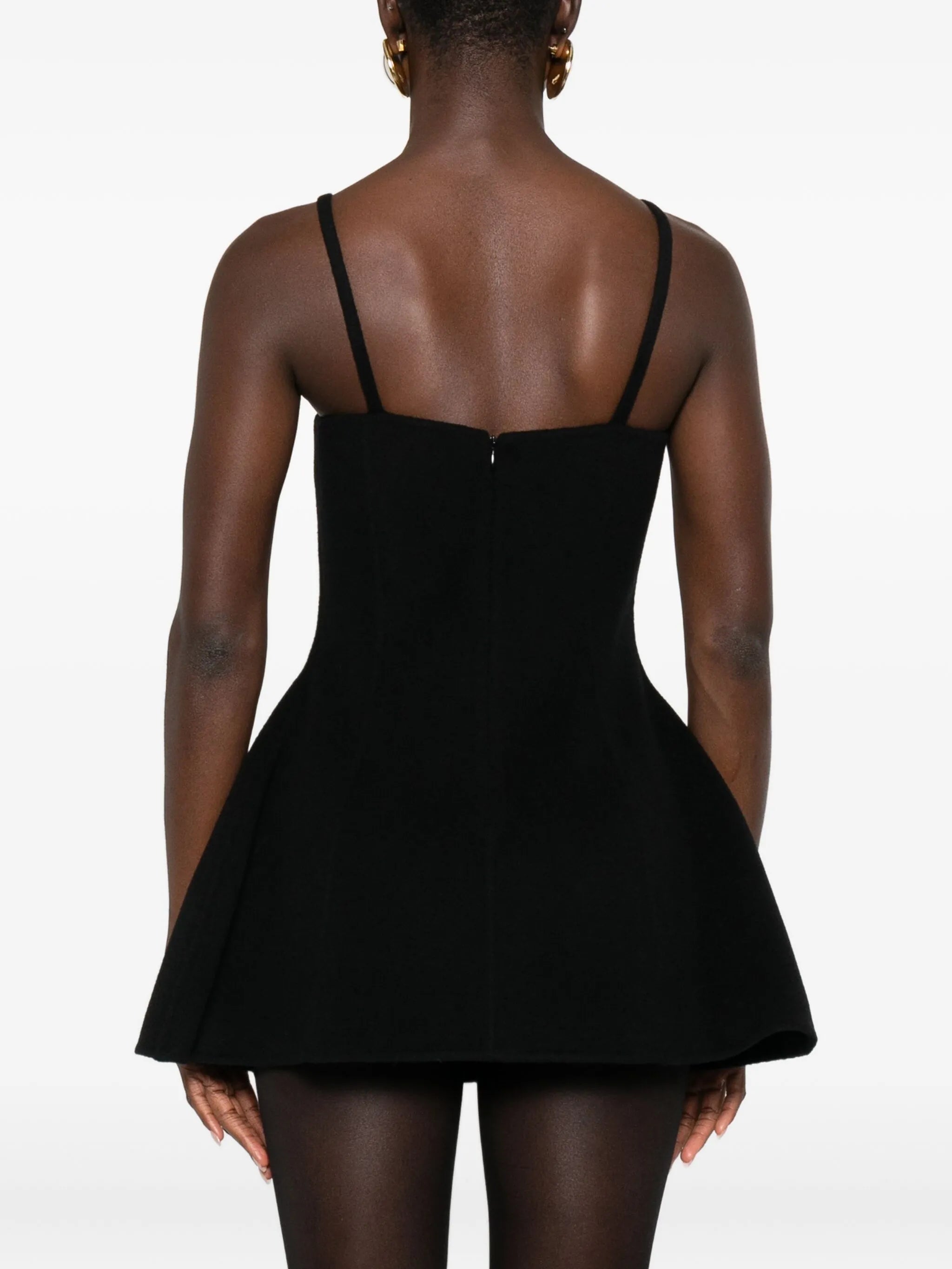 double-face bustier top